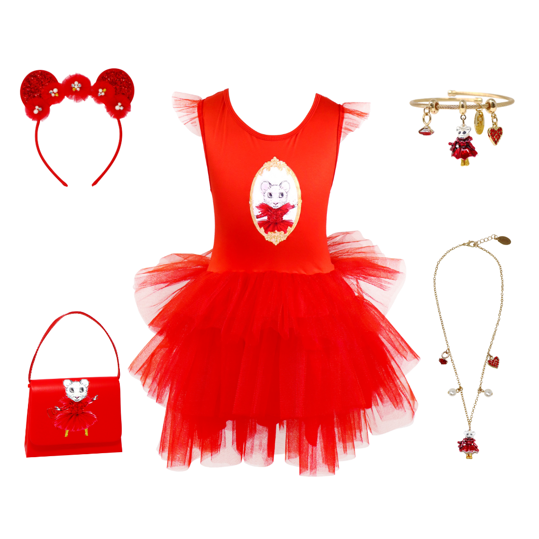 Claris: The Chicest Mouse In Paris™ Holiday Heist Signature Fashion Bundle - Pink Poppy Australia