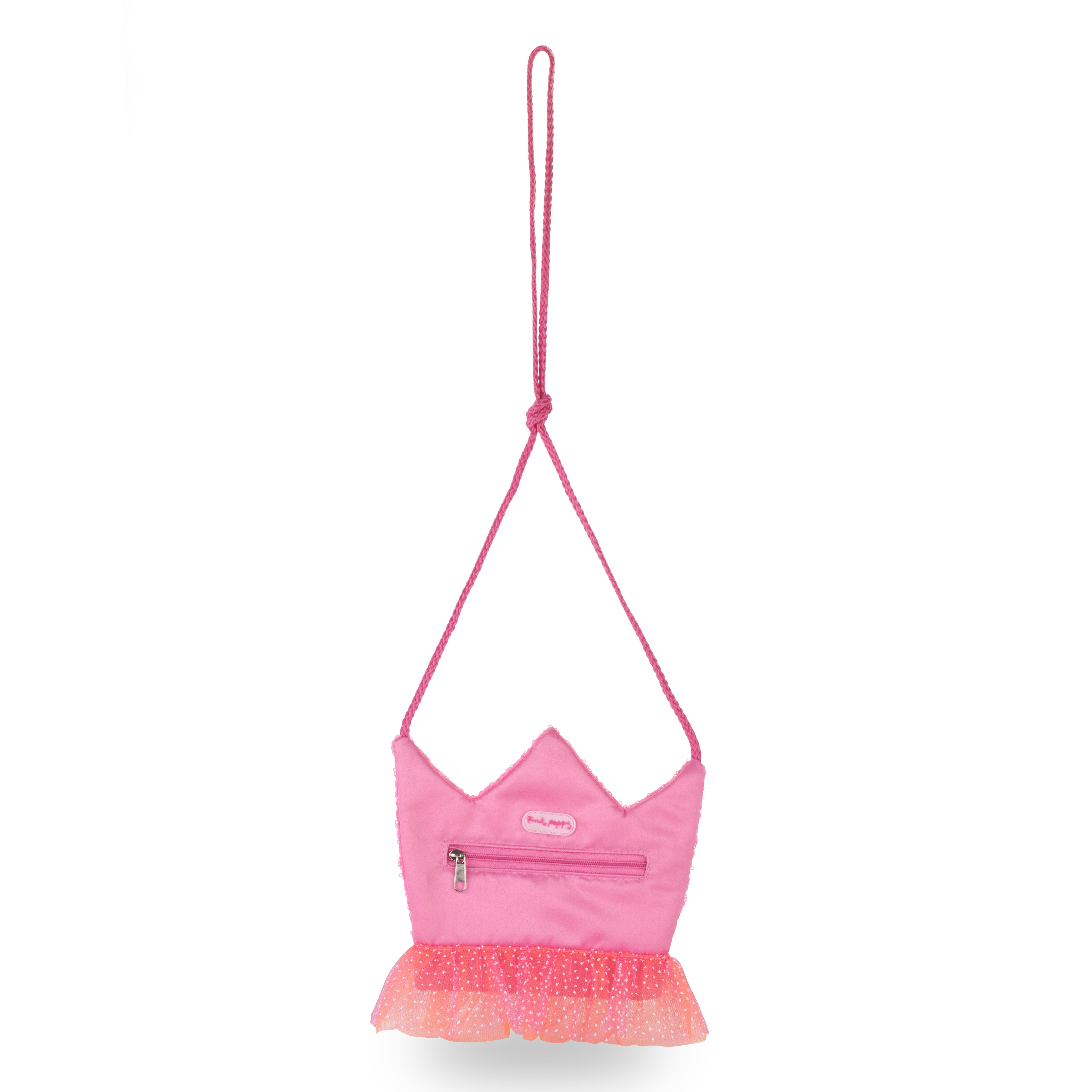 Forever Sparkle Crown Shoulder Bag - Pink Poppy Australia