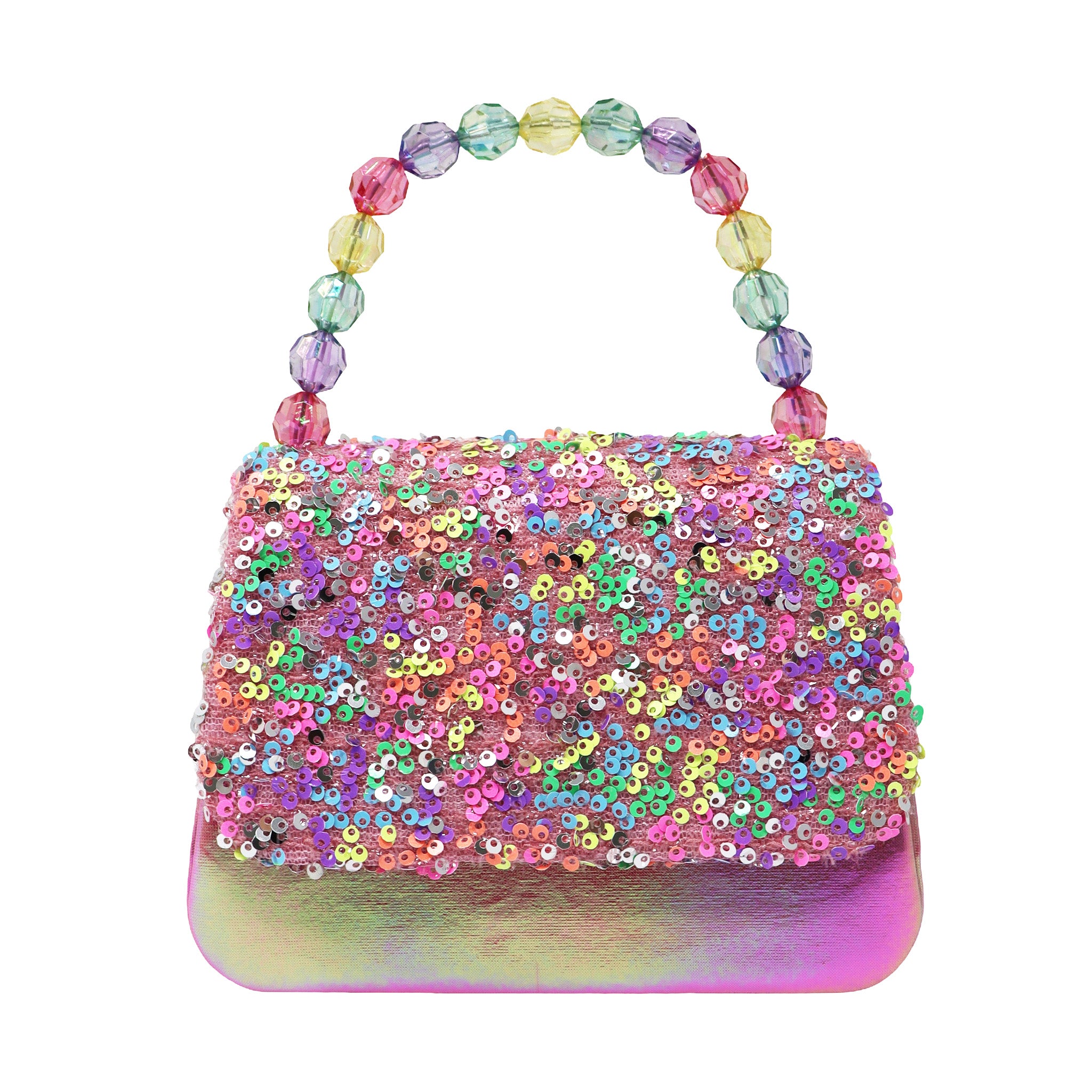 Sparkly Sequin Handbag - Pink Poppy Australia