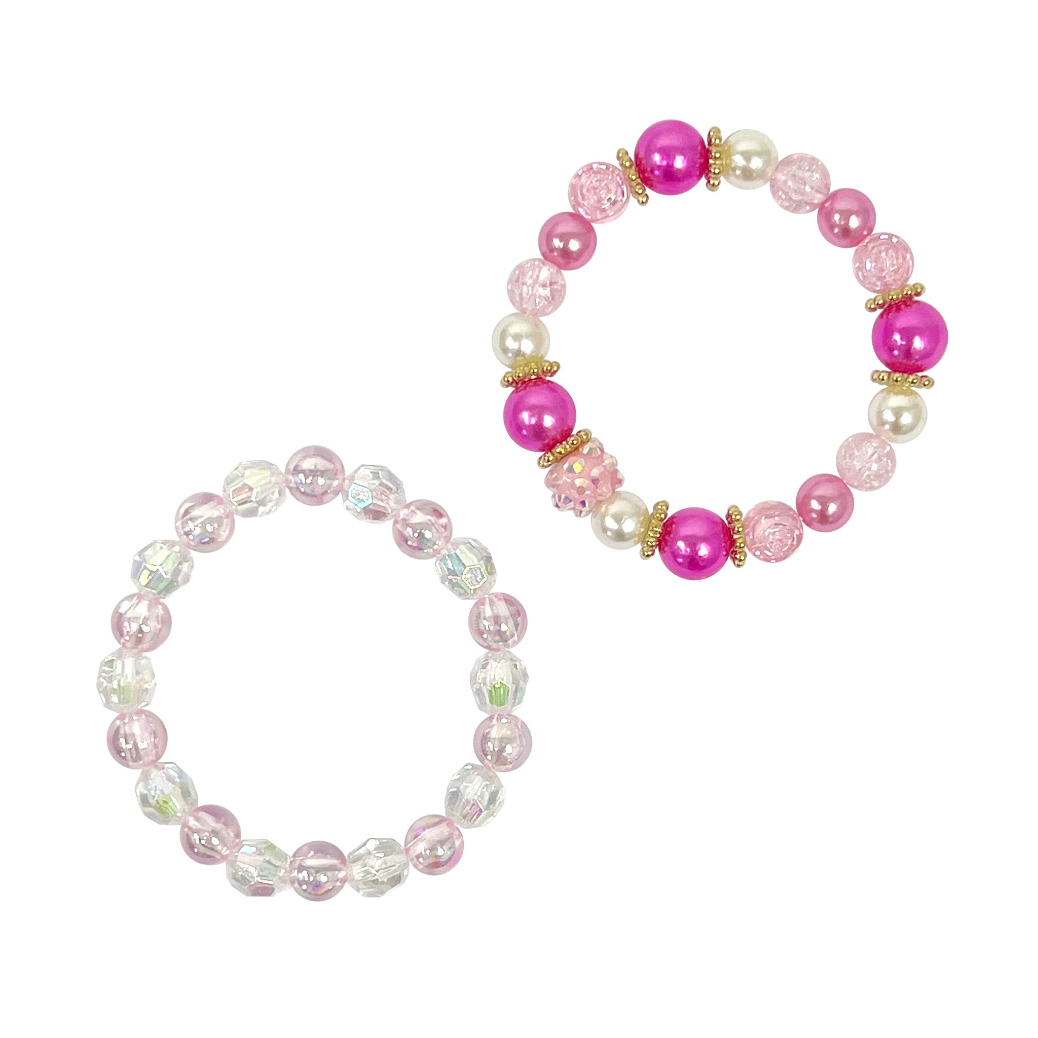 Mermaid Pearl Bracelet Set - Pink Poppy Australia