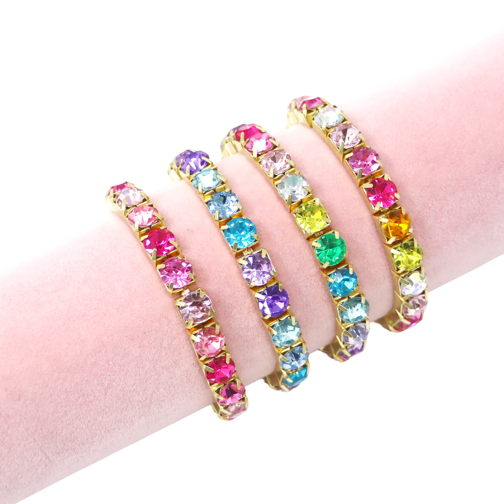 Luxury Bejewelled Bracelet - Pink Poppy Australia