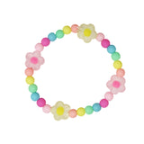 Rainbow Flower Bracelet Set - Pink Poppy Australia