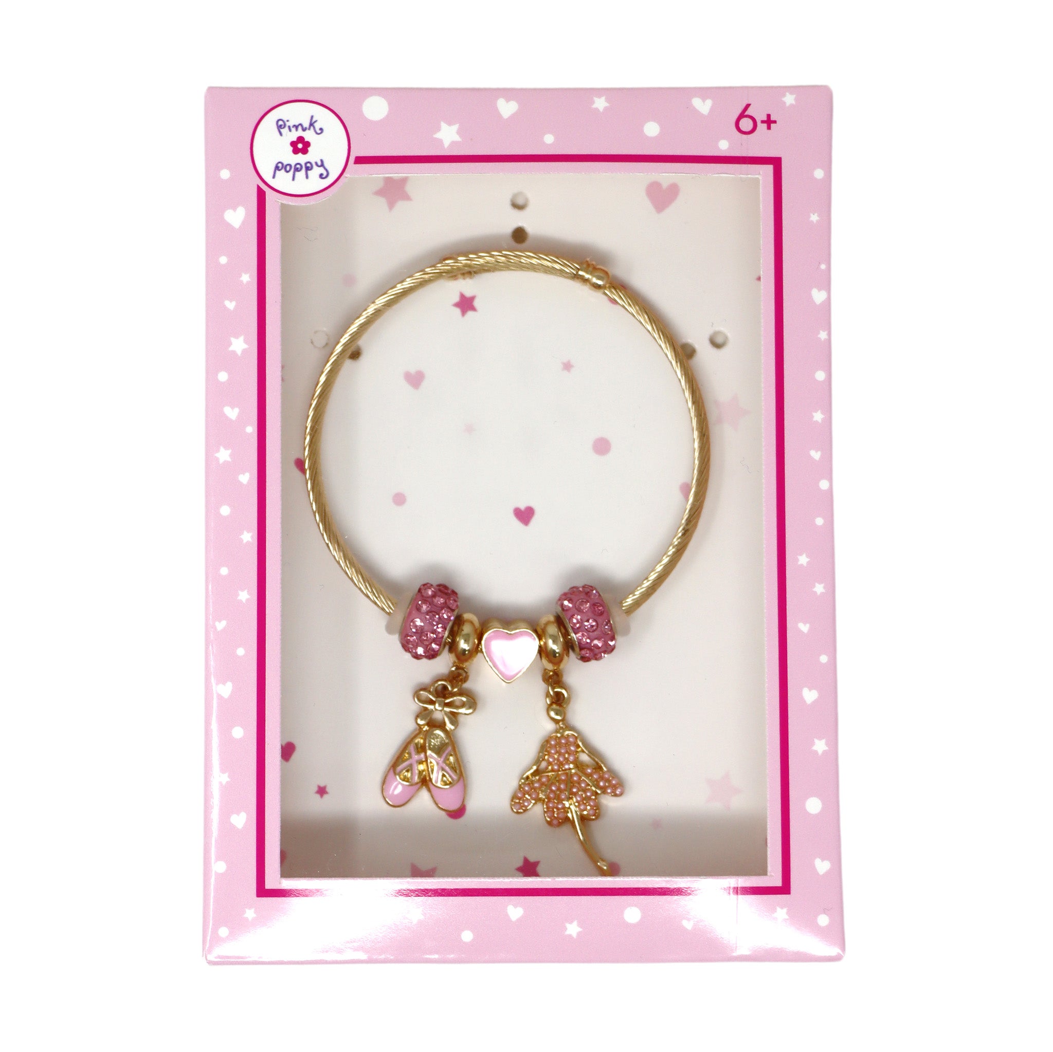 Ballerina Charm Bracelet - Pink Poppy Australia
