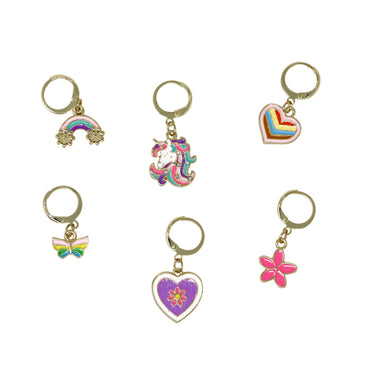 Rainbow Unicorn 6-pack Shoelace Charm Set - Pink Poppy Australia