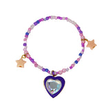 BFF Sparkle Heart Bestie Bracelet Set - Pink Poppy Australia
