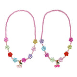 BFF Cherry Friendship Necklace Set - Pink Poppy Australia