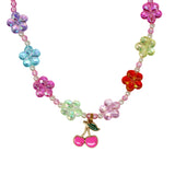 BFF Cherry Friendship Necklace Set - Pink Poppy Australia