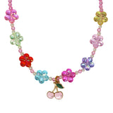 BFF Cherry Friendship Necklace Set - Pink Poppy Australia