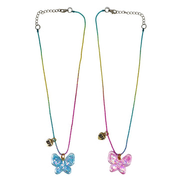 BFF Twinkle Butterfly Necklace Set - Pink Poppy Australia