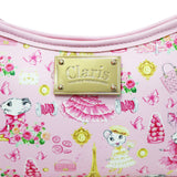 Claris the Chicest Mouse in Paris Fashion Shoulder Handbag - Pink Poppy Australia