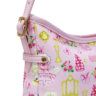 Claris the Chicest Mouse in Paris Fashion Shoulder Handbag - Pink Poppy Australia