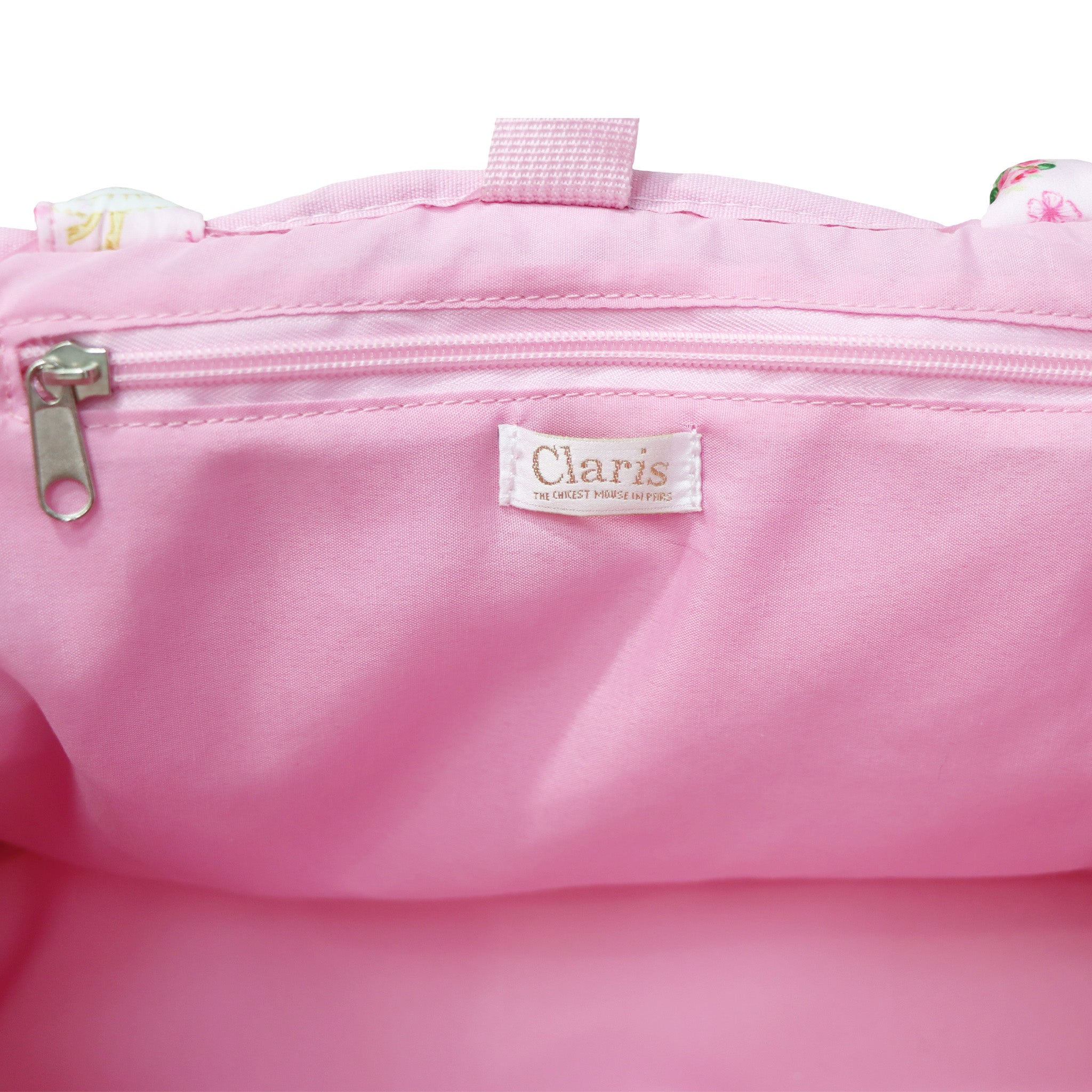 Claris the Chicest Mouse in Paris Carry-All Bag - Pink Poppy Australia