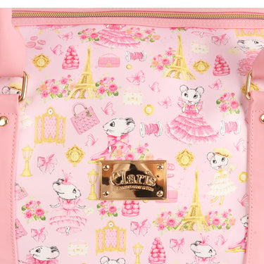 Claris the Chicest Mouse in Paris Duffle Bag - Pink Poppy Australia