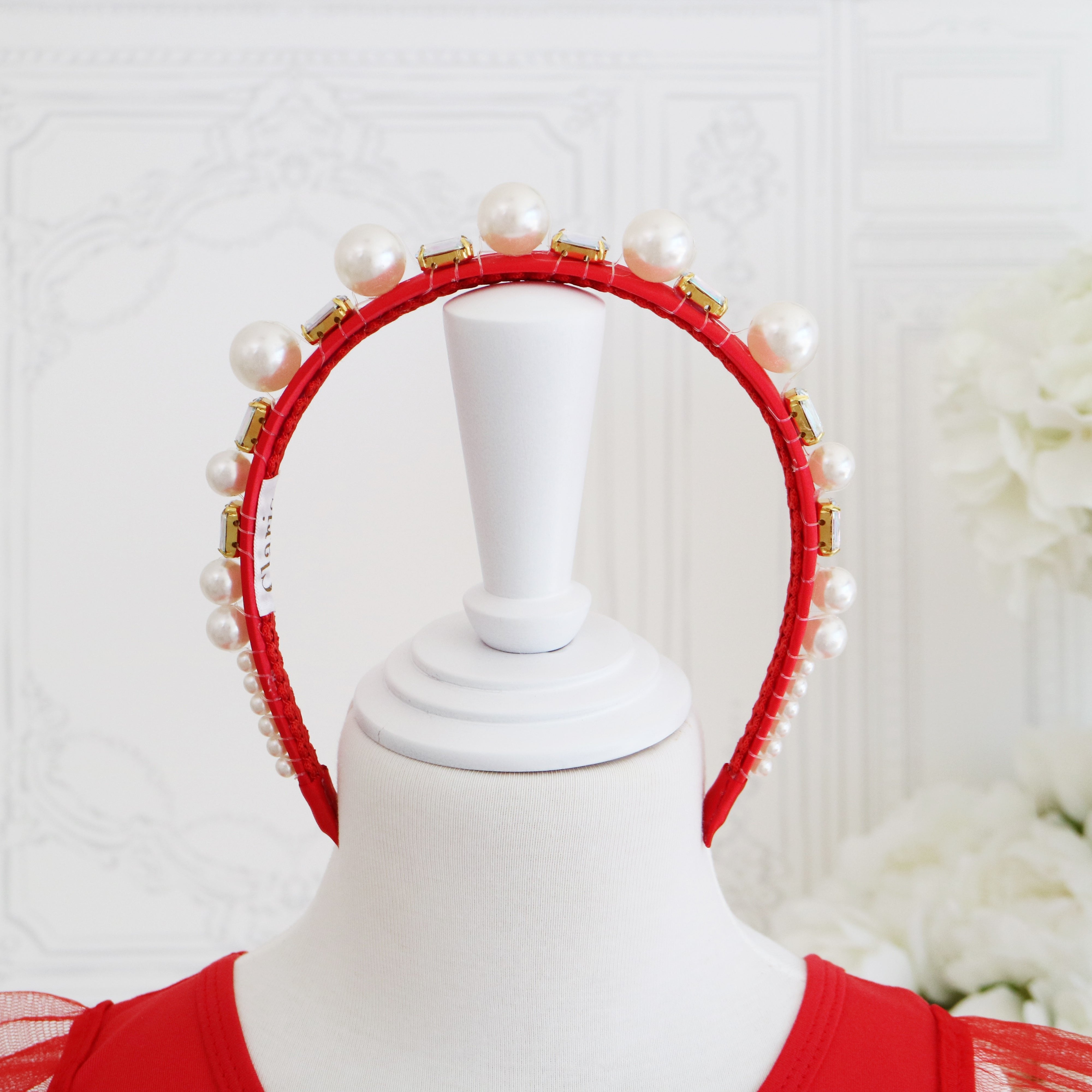 Claris: The Chicest Mouse In Paris™ Fashion Jewelled Holiday Heist Headband - Pink Poppy Australia