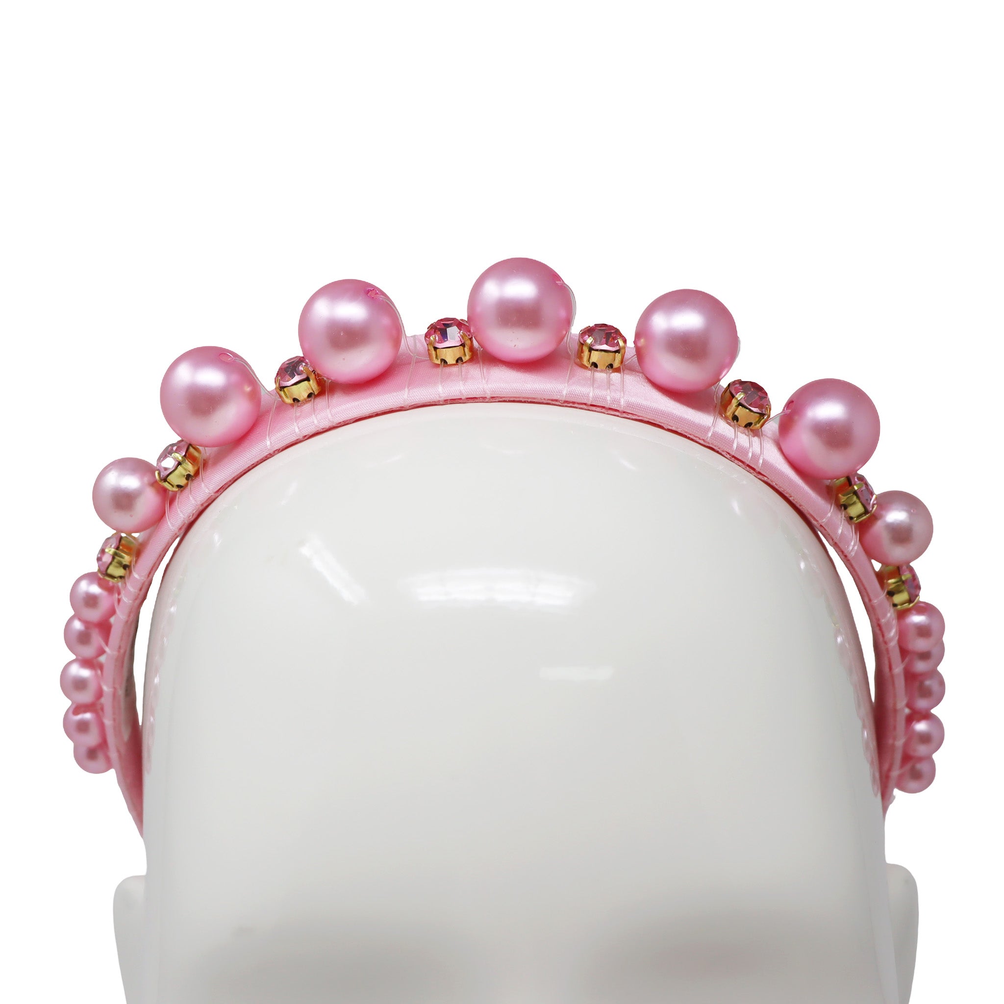Claris the Chicest Mouse in Paris Pearl Headband - Pink Poppy Australia