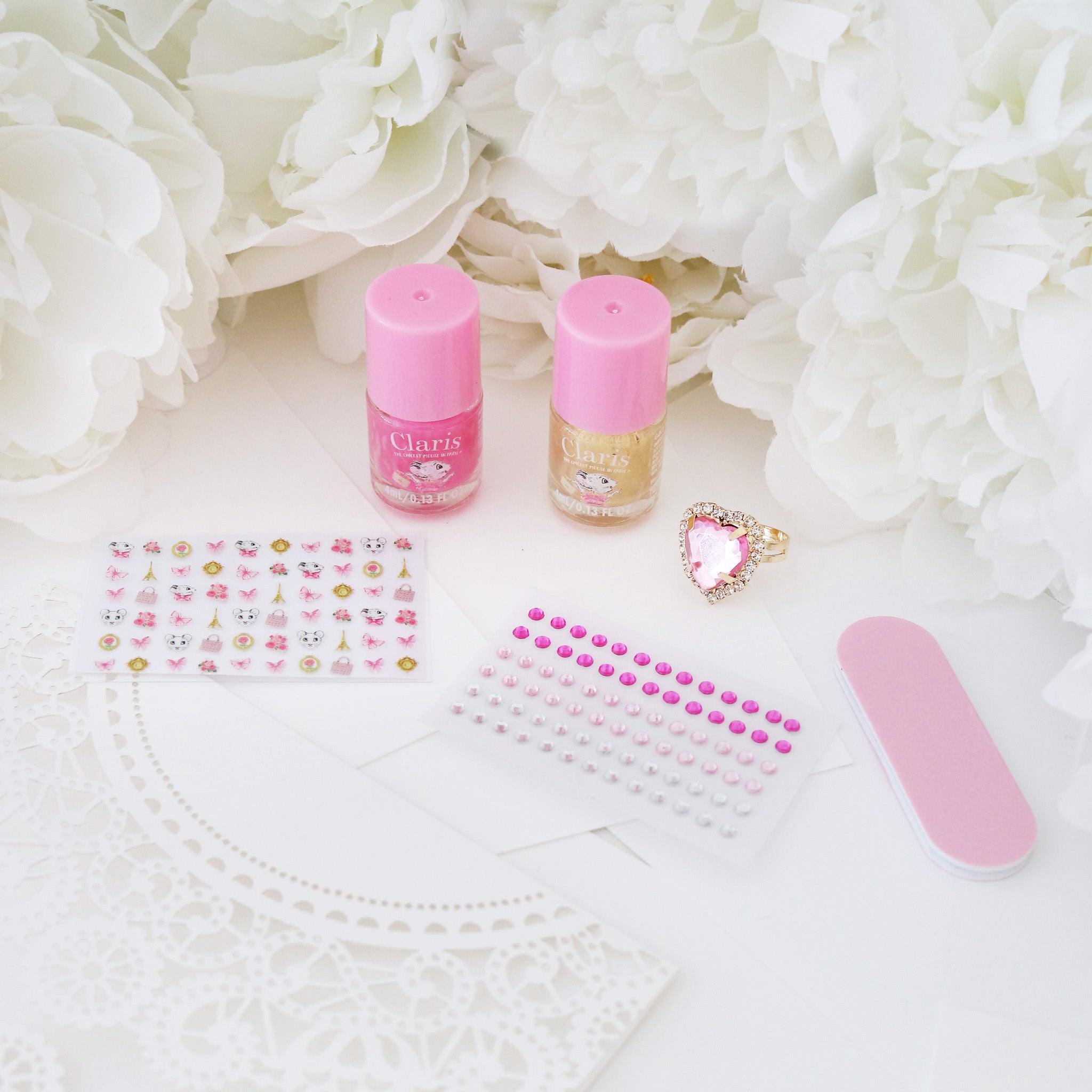 Claris the Chicest Mouse in Paris Nail Gift Set - Pink Poppy Australia