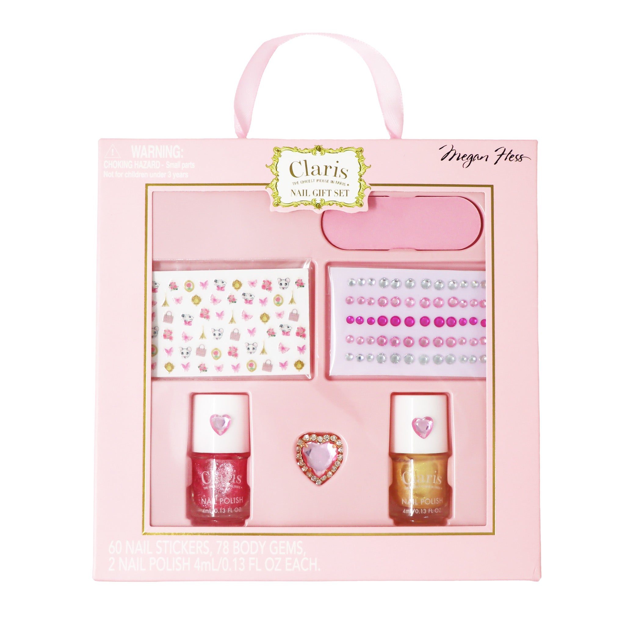 Claris the Chicest Mouse in Paris Nail Gift Set – Pink Poppy Australia