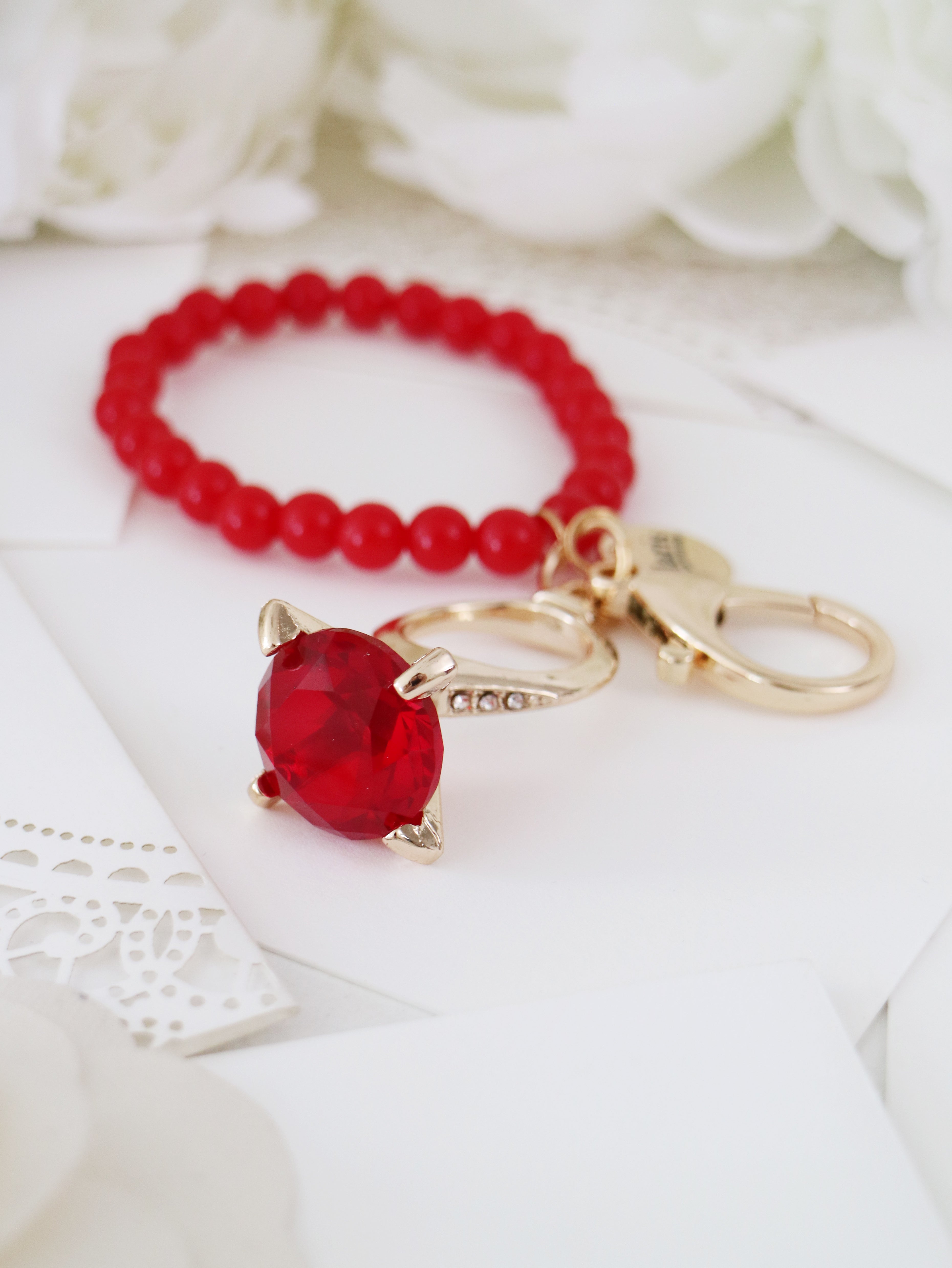 Claris: The Chicest Mouse In Paris™ Fashion Holiday Heist Key Chain - Pink Poppy Australia