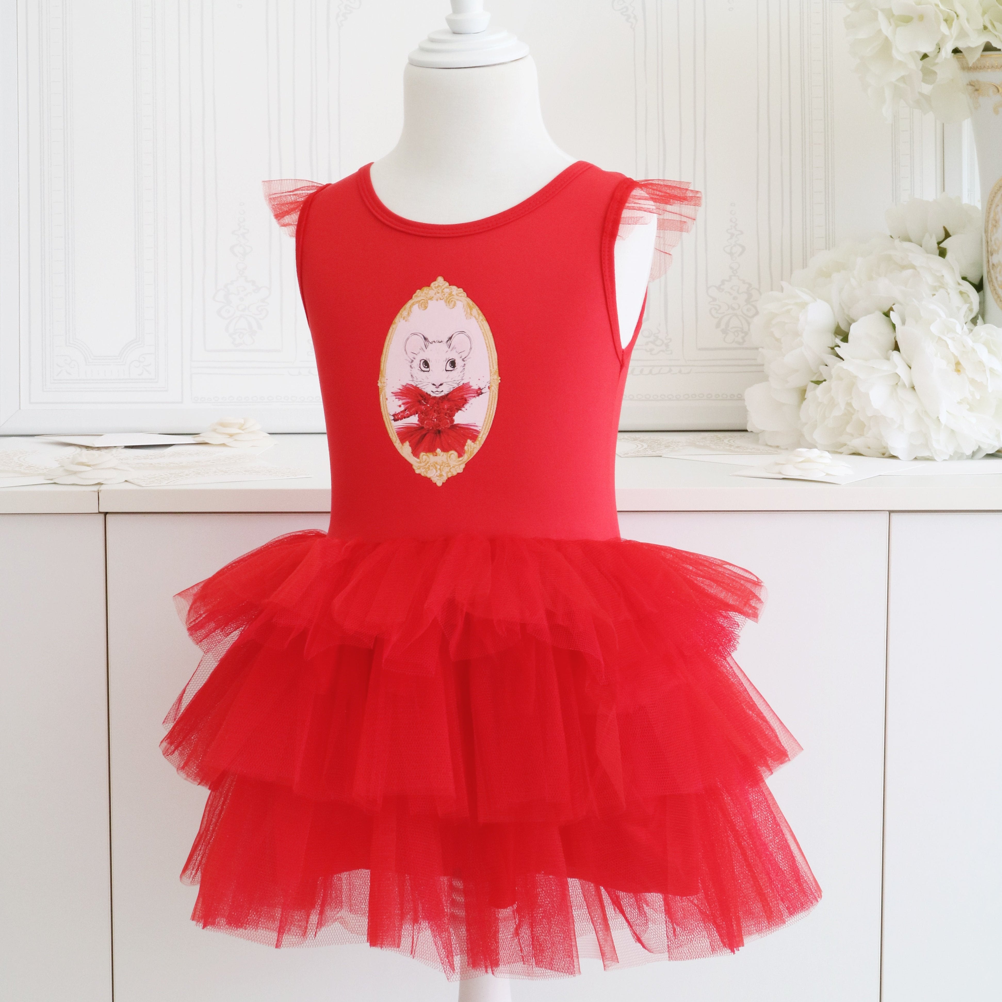 Claris: The Chicest Mouse In Paris™ Holiday Heist Fashion Dress - Pink Poppy Australia