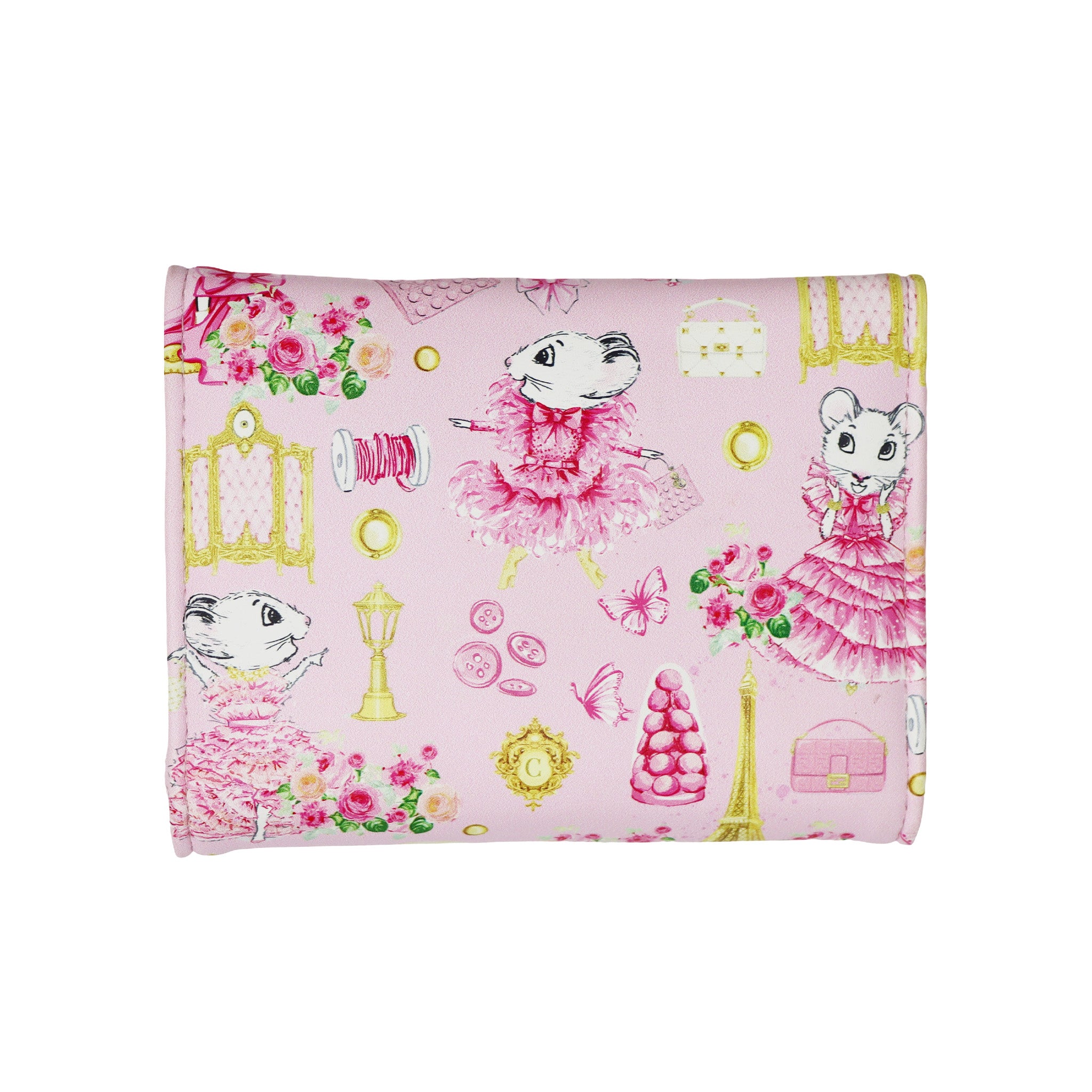 Claris the Chicest Mouse in Paris Wallet - Pink Poppy Australia