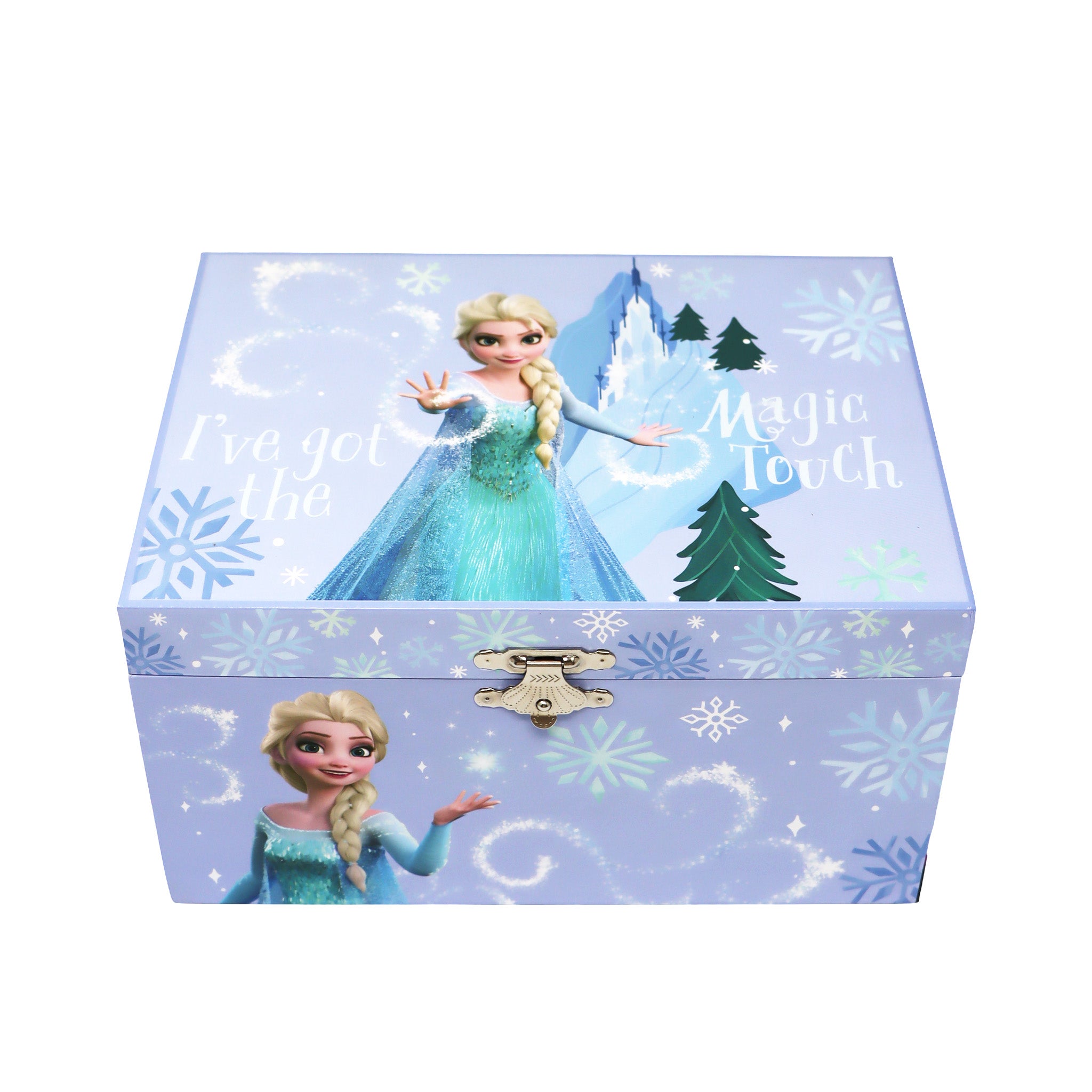 Disney Frozen Elsa Magic Touch Luxury Musical Jewellery Box - Pink Poppy Australia