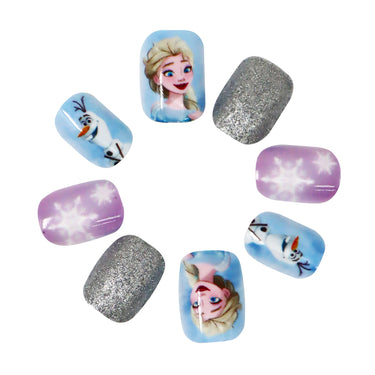 Disney Frozen Press On Nails - Pink Poppy Australia