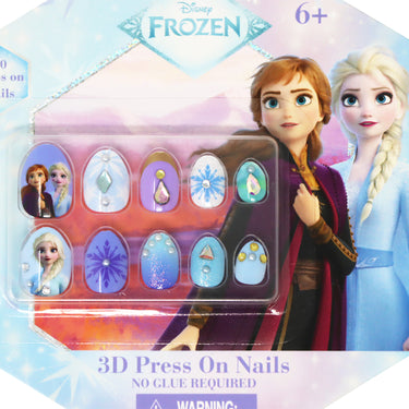 Disney Frozen 3D Press On Nails - Pink Poppy Australia