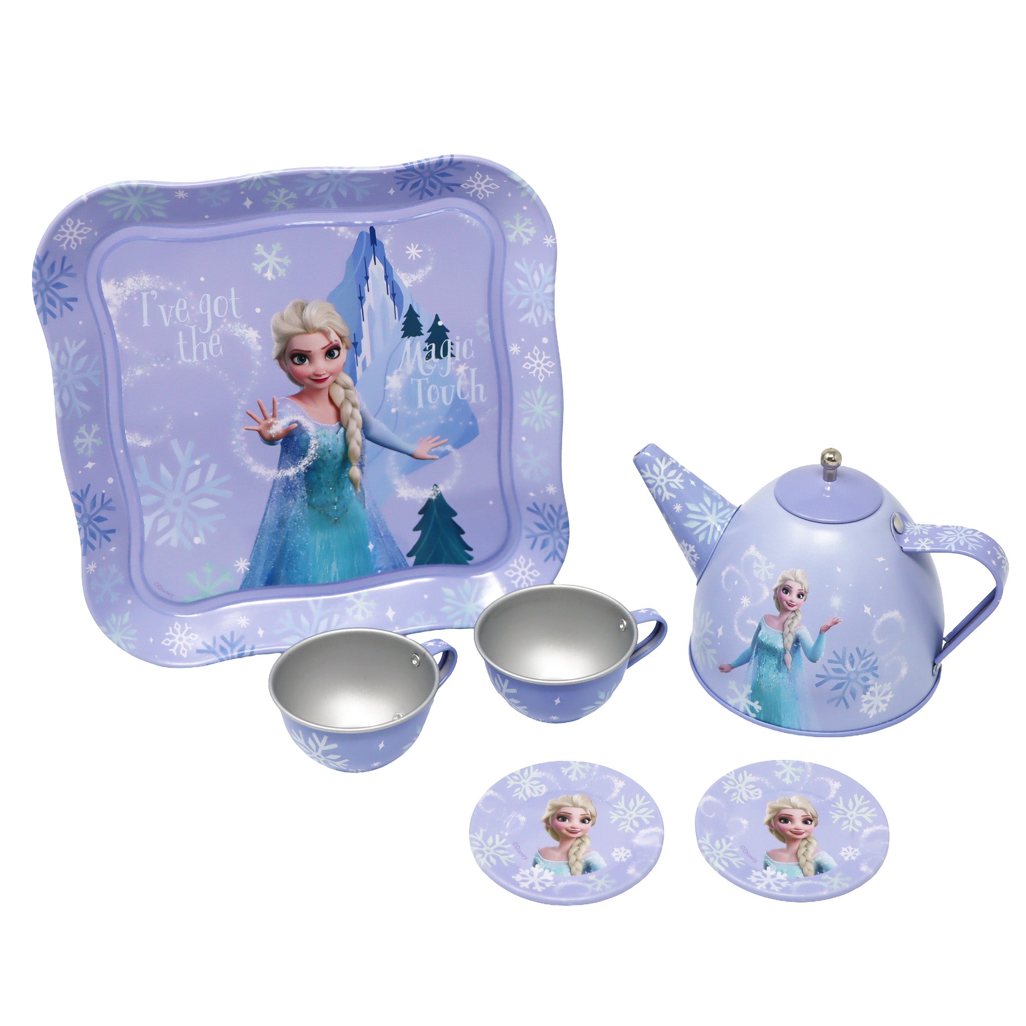Disney Frozen Elsa Magic Touch Picnic Basket Tea Set - Pink Poppy Australia