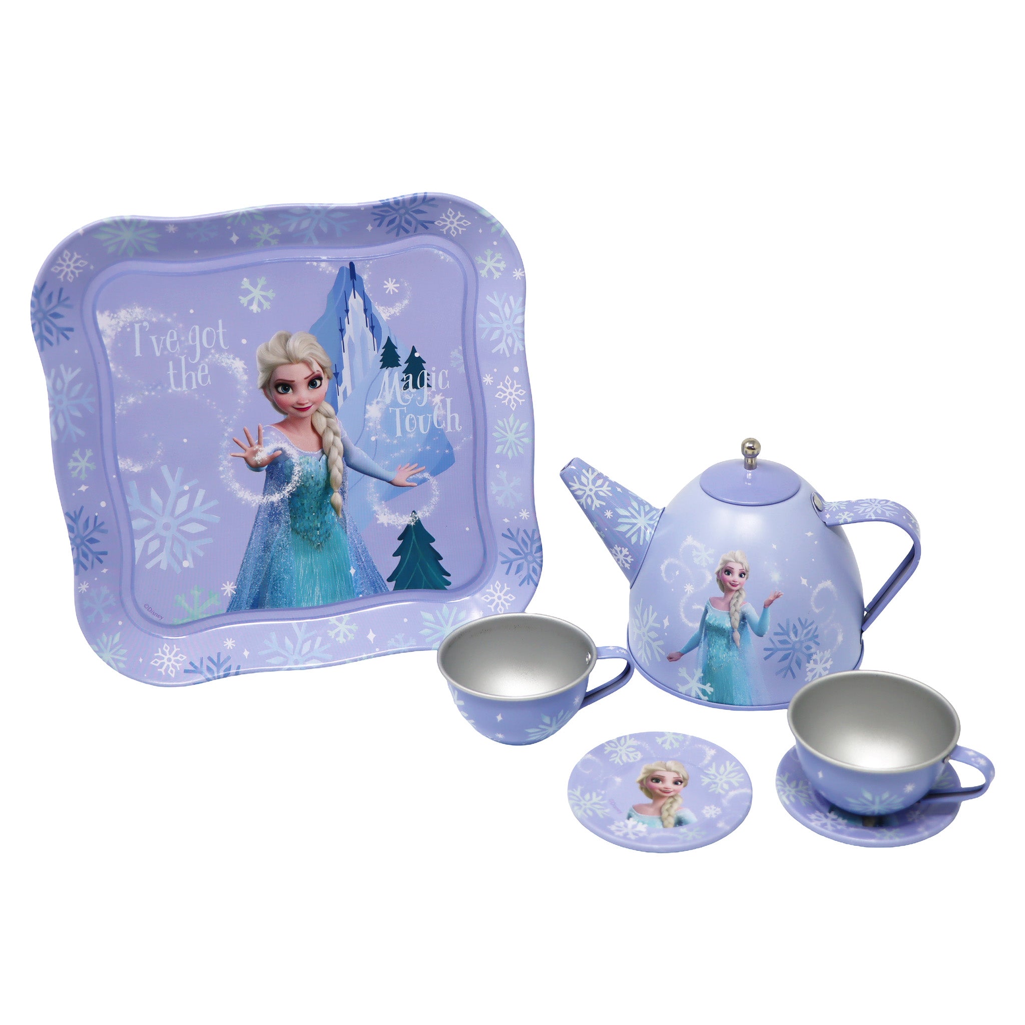 Disney Frozen Elsa Magic Touch Picnic Basket Tea Set - Pink Poppy Australia