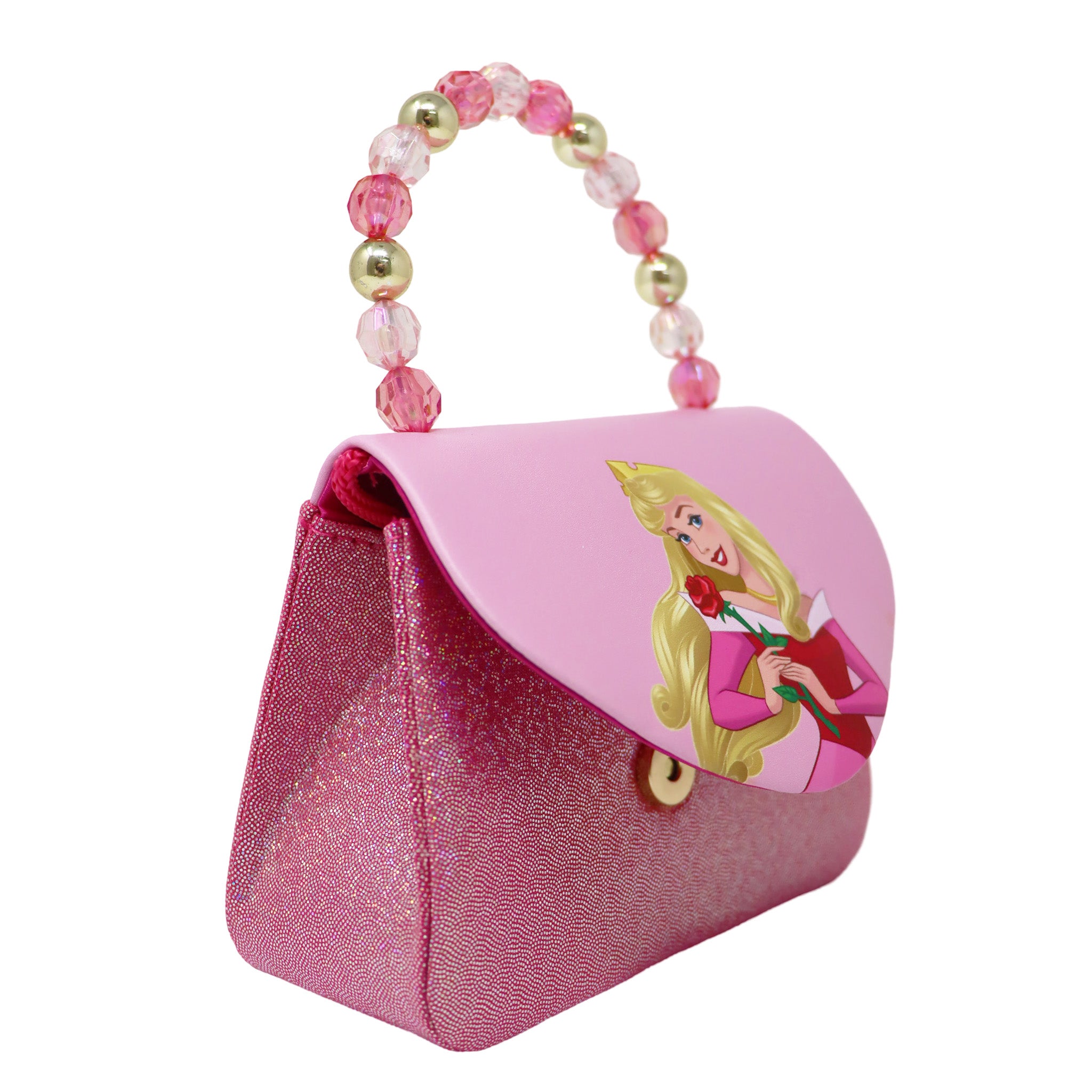 Disney Princess Aurora Print Handbag - Pink Poppy Australia