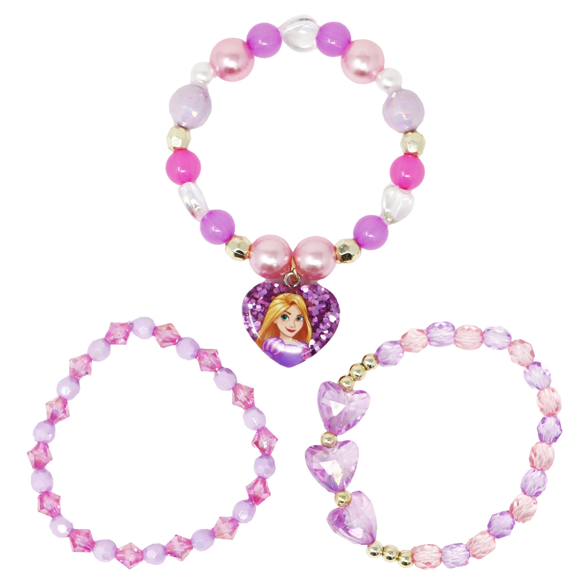 Disney Princess Rapunzel Bracelet Set - Pink Poppy Australia