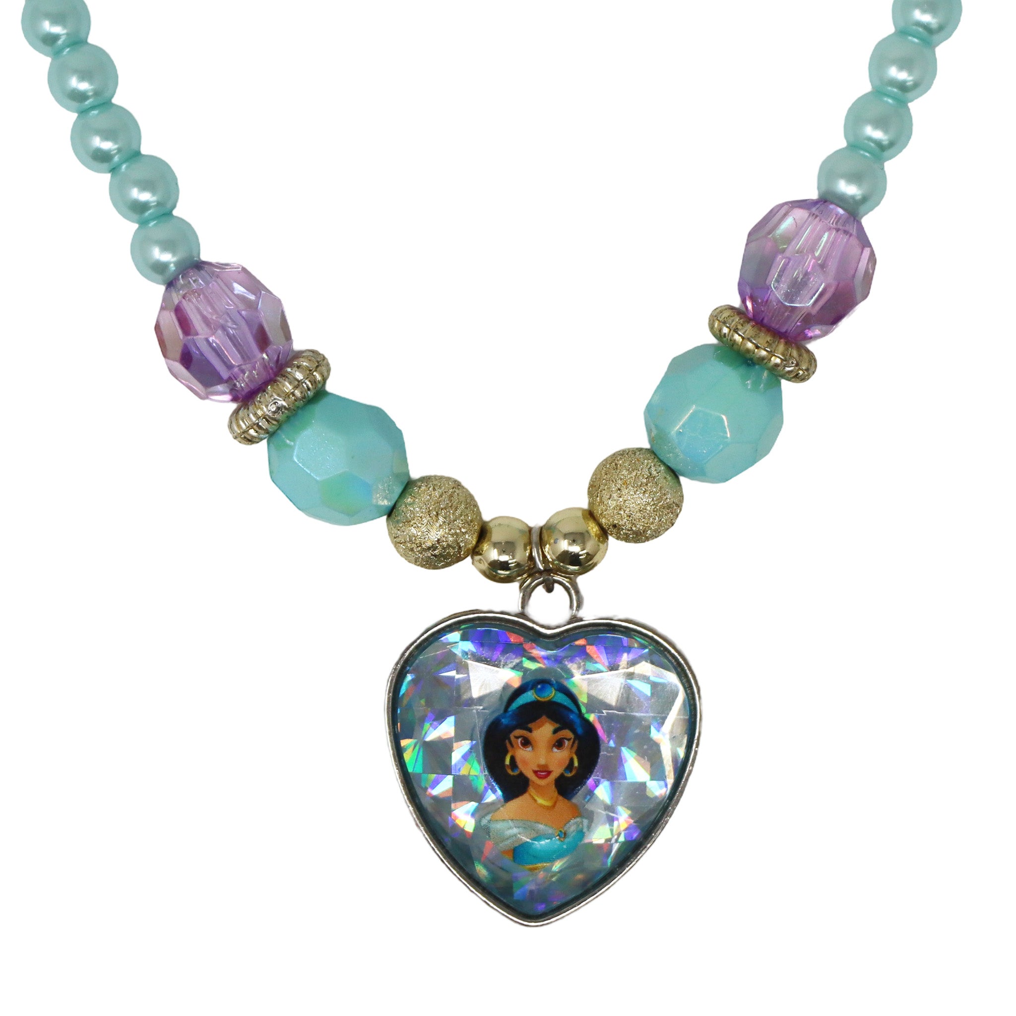 Disney Jasmine Necklace & Bracelet Set - Pink Poppy Australia