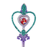 Disney Princess Ariel Heart Gemstone & Glitter Wand - Pink Poppy Australia