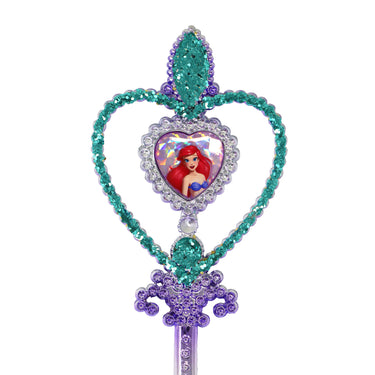 Disney Princess Ariel Heart Gemstone & Glitter Wand - Pink Poppy Australia