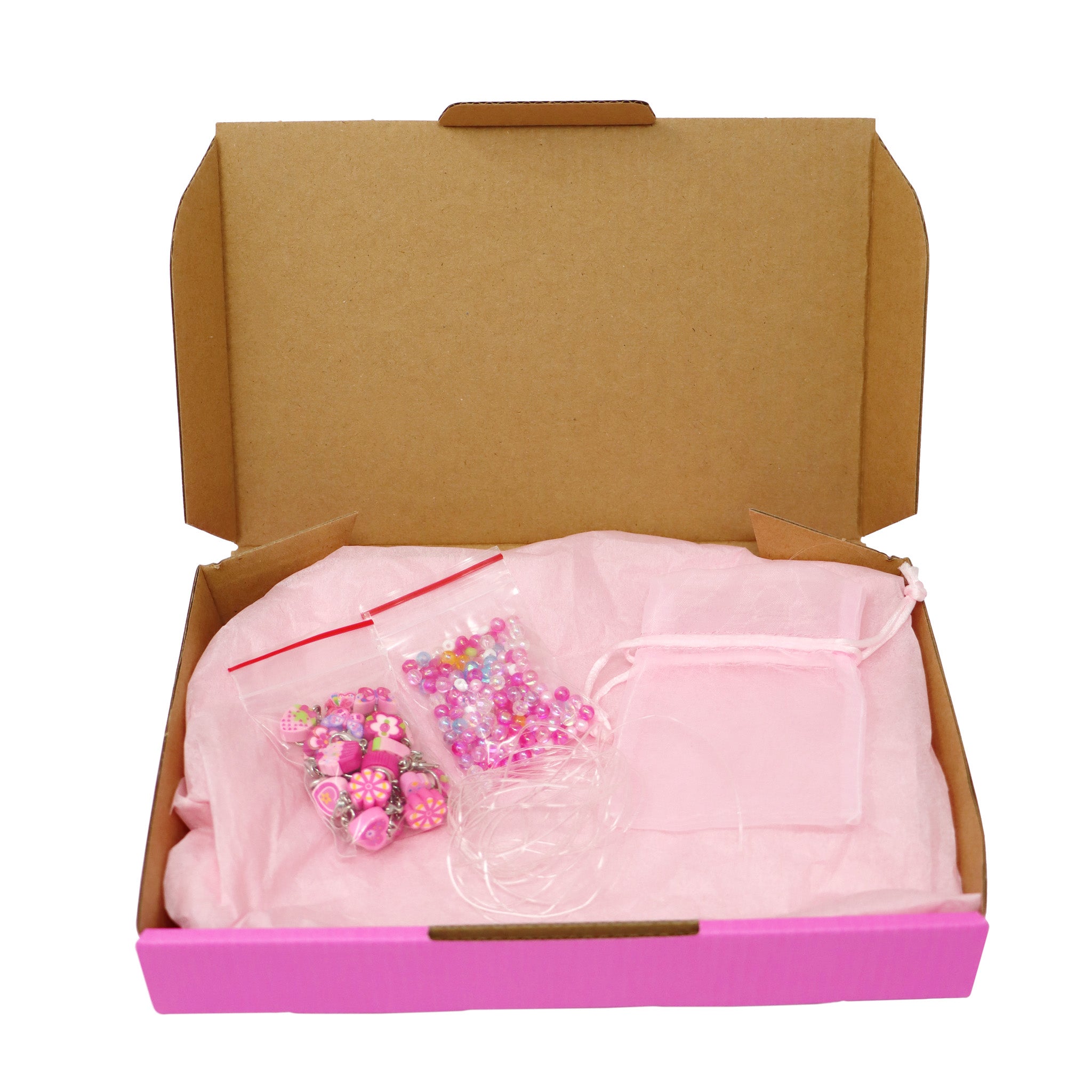 Girls Party DIY Bracelets Kit - Pink Poppy Australia