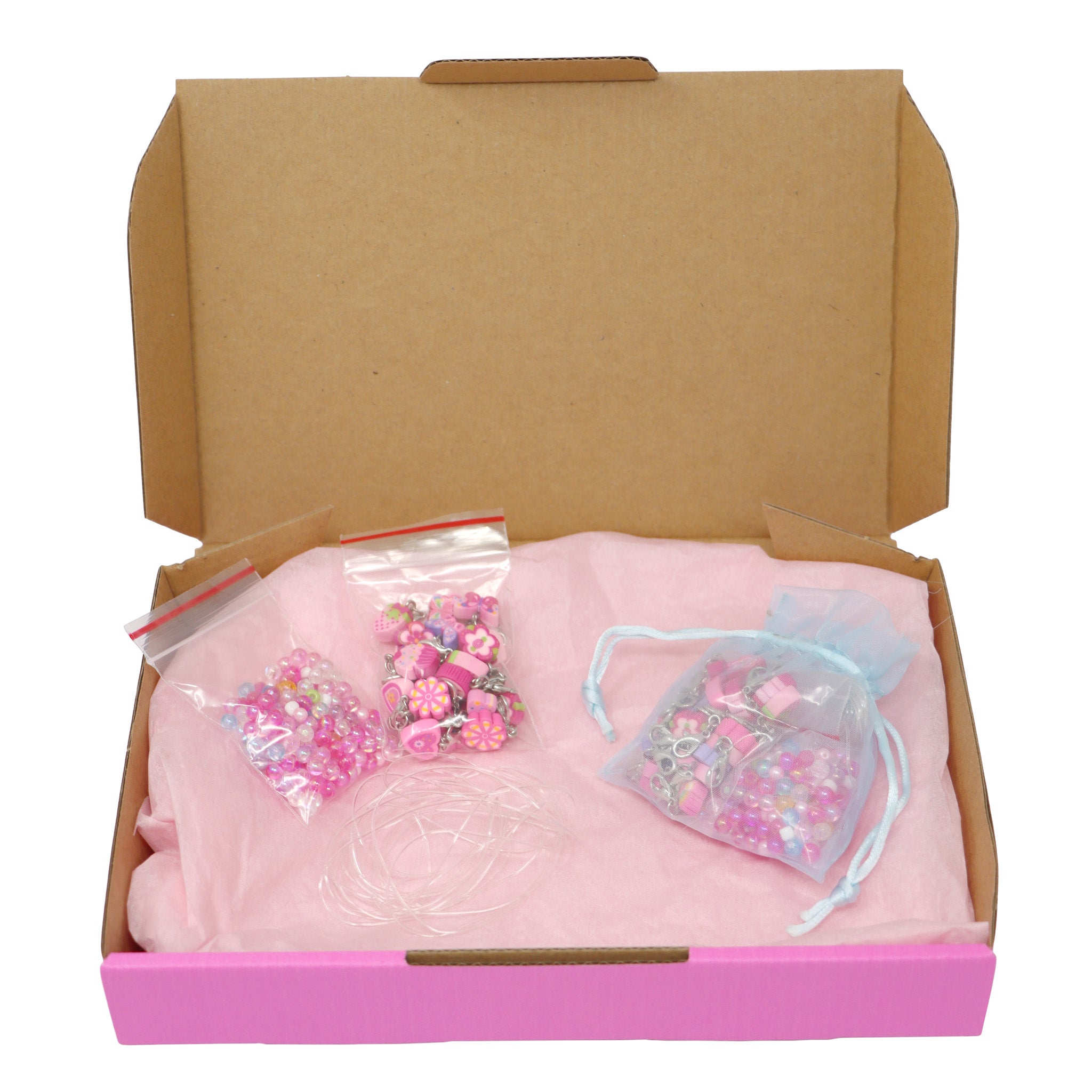 Girls Party DIY Bracelets Kit - Pink Poppy Australia