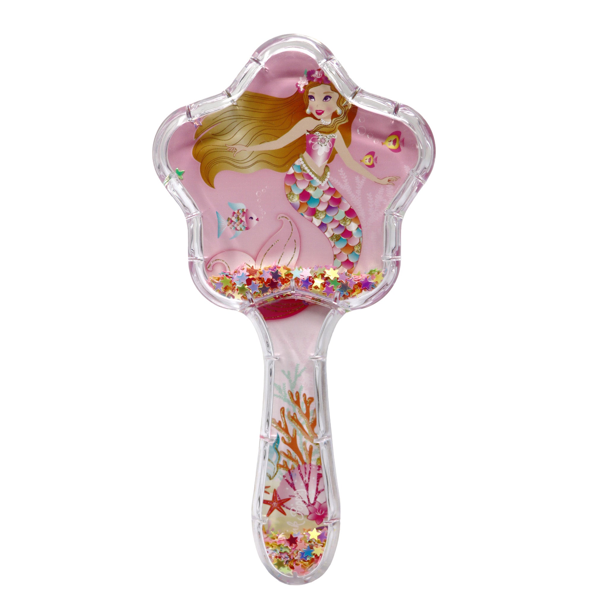 Enchanted Mermaid & Dazzling Butterfly Hair Brush - Pink Poppy Australia