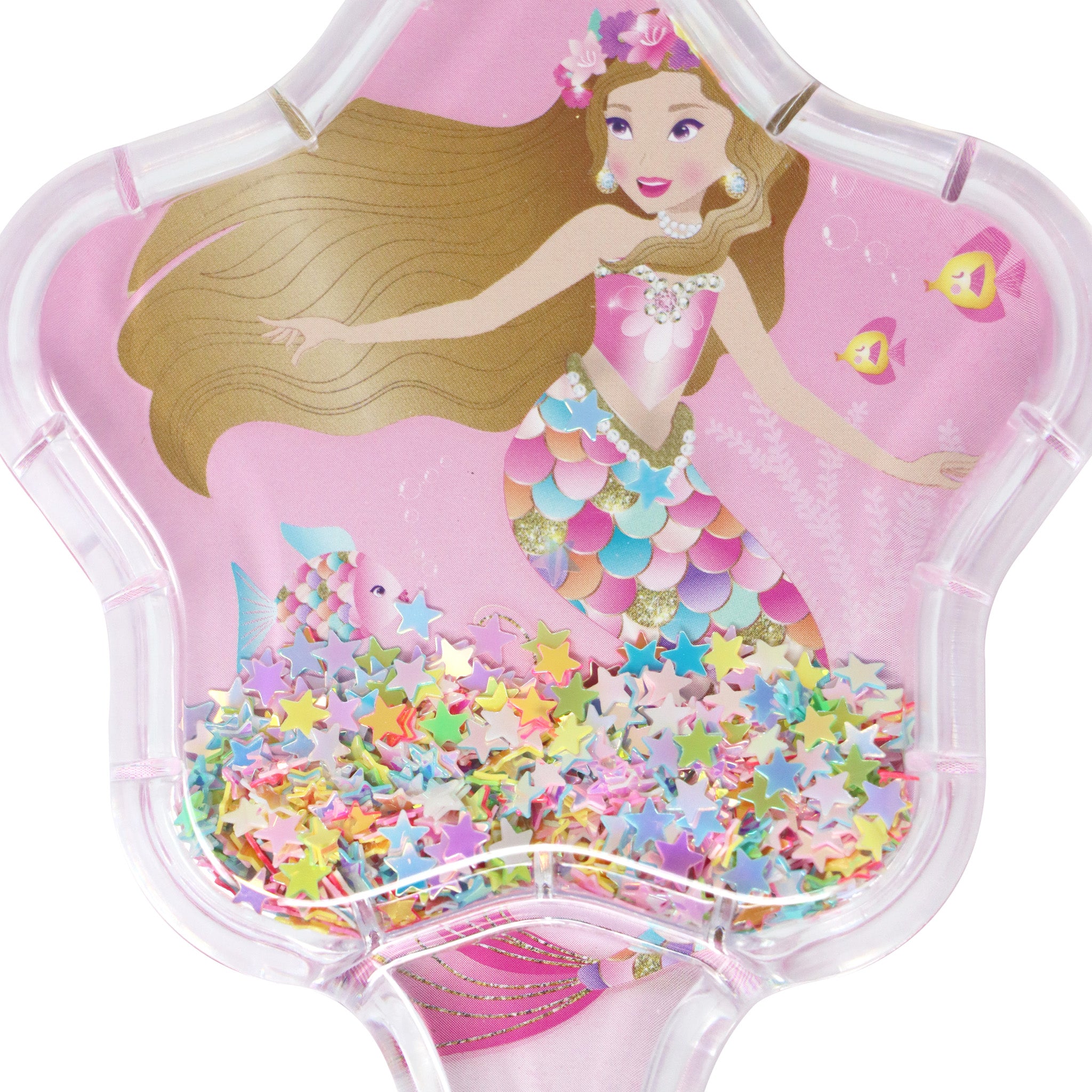 Enchanted Mermaid & Dazzling Butterfly Hair Brush - Pink Poppy Australia
