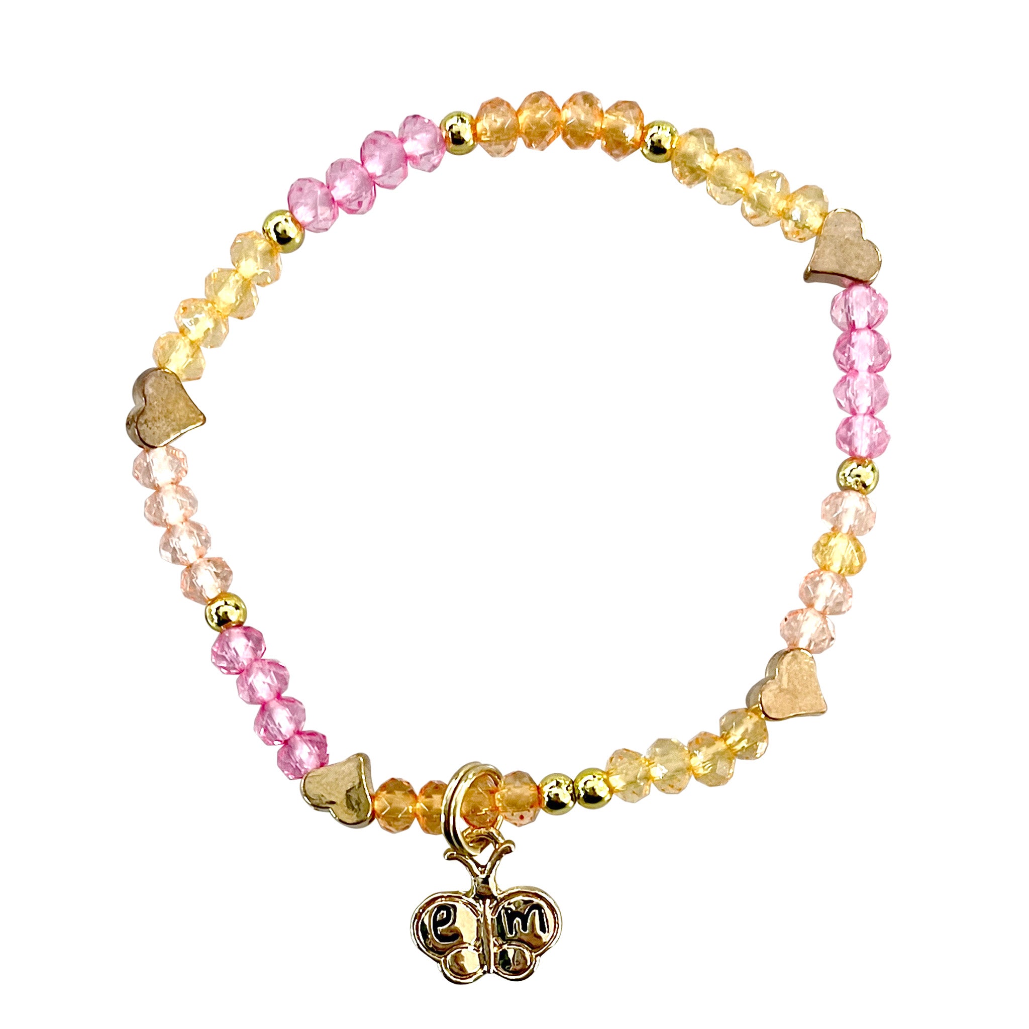 Emma Memma Bracelet Set - Pink Poppy Australia