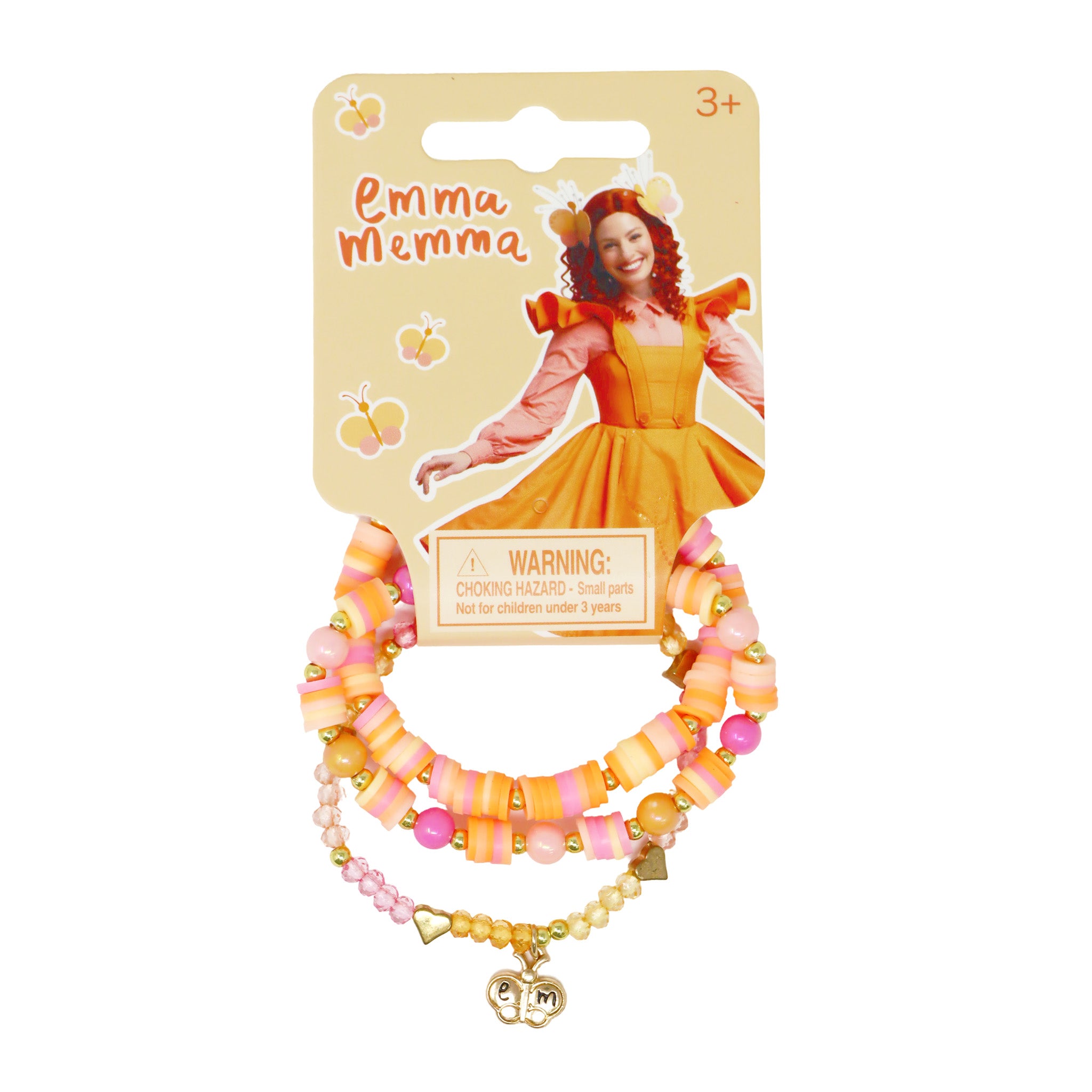Emma Memma Bracelet Set - Pink Poppy Australia