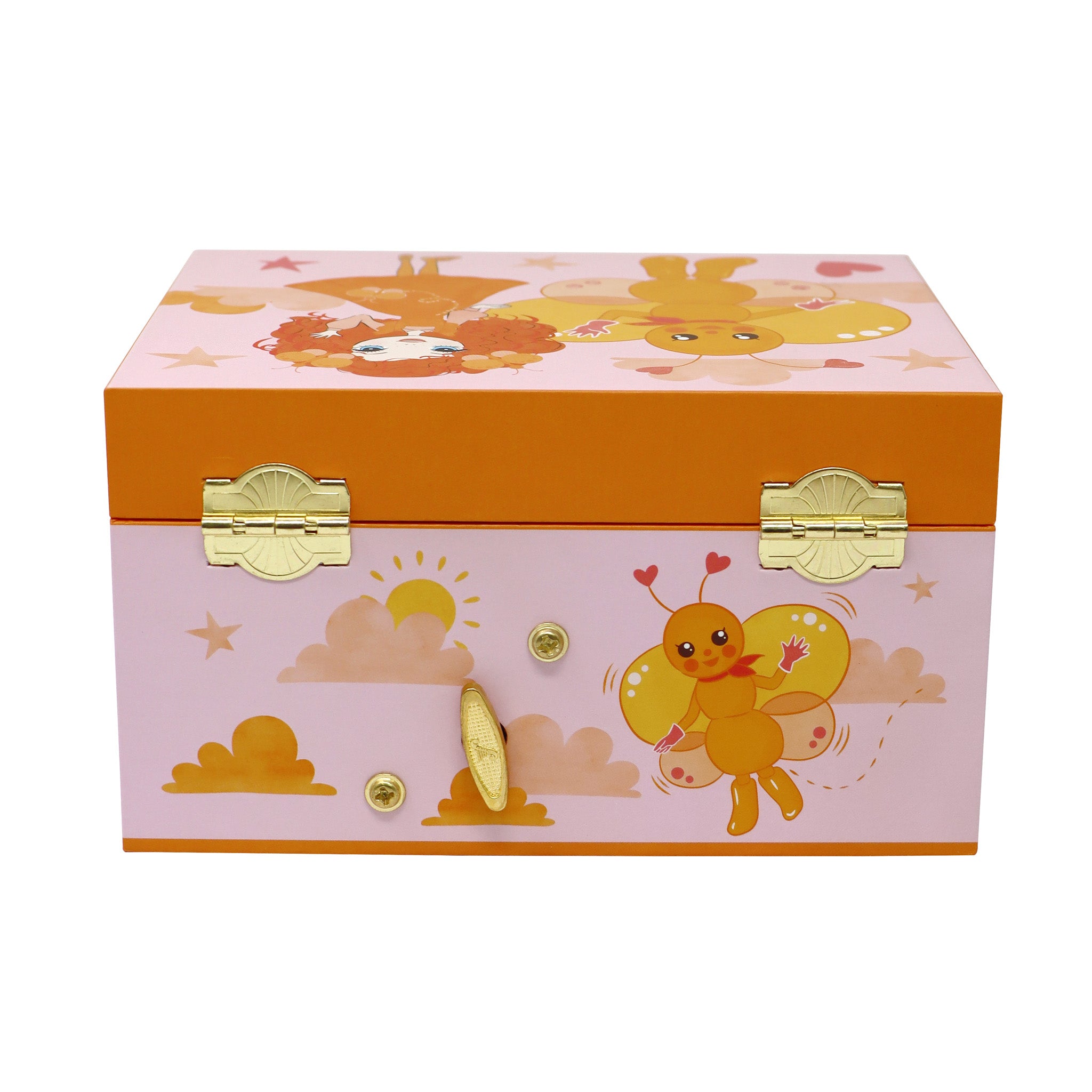 Emma Memma Musical Jewellery Box - Pink Poppy Australia