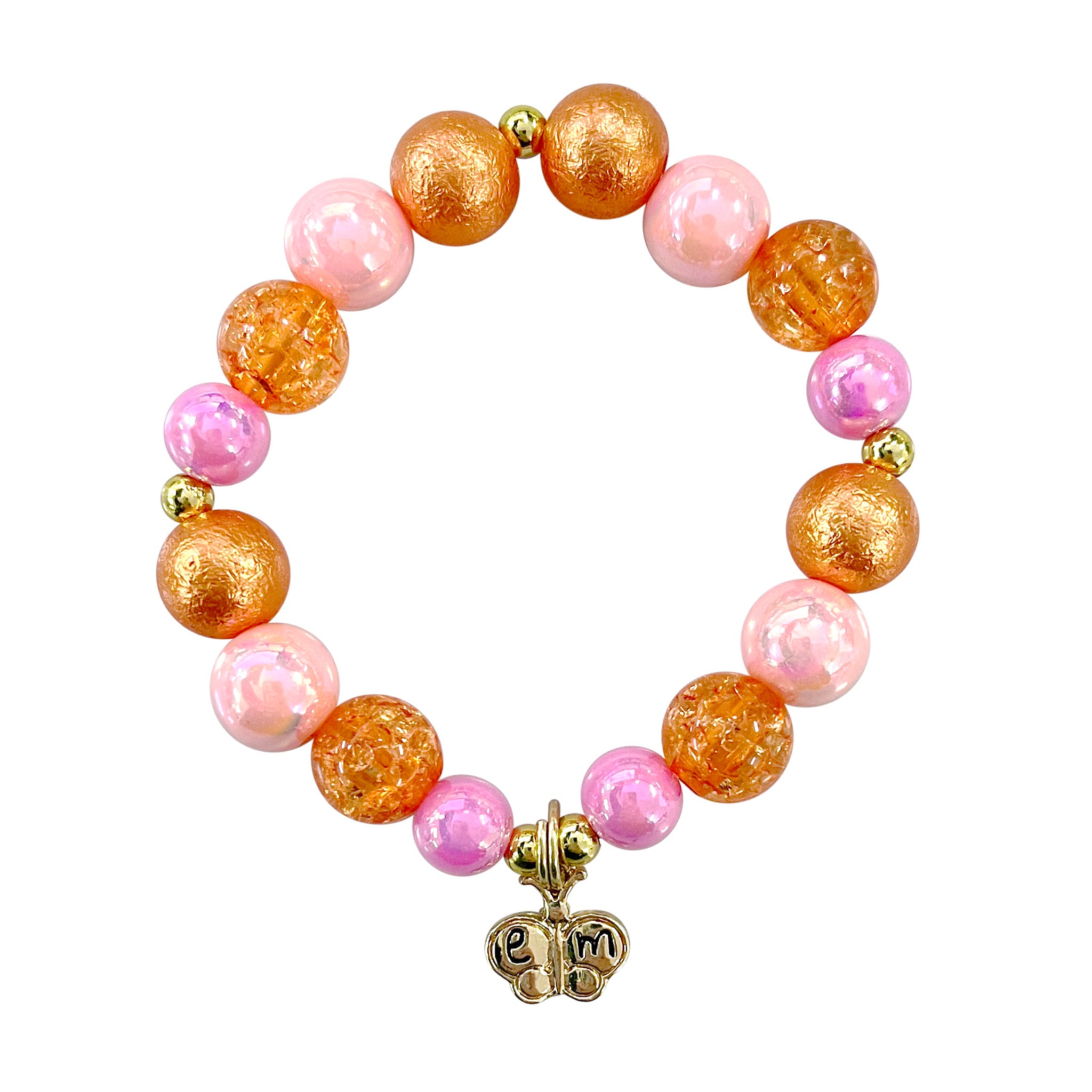 Emma Memma Necklace and Bracelet Set - Pink Poppy Australia
