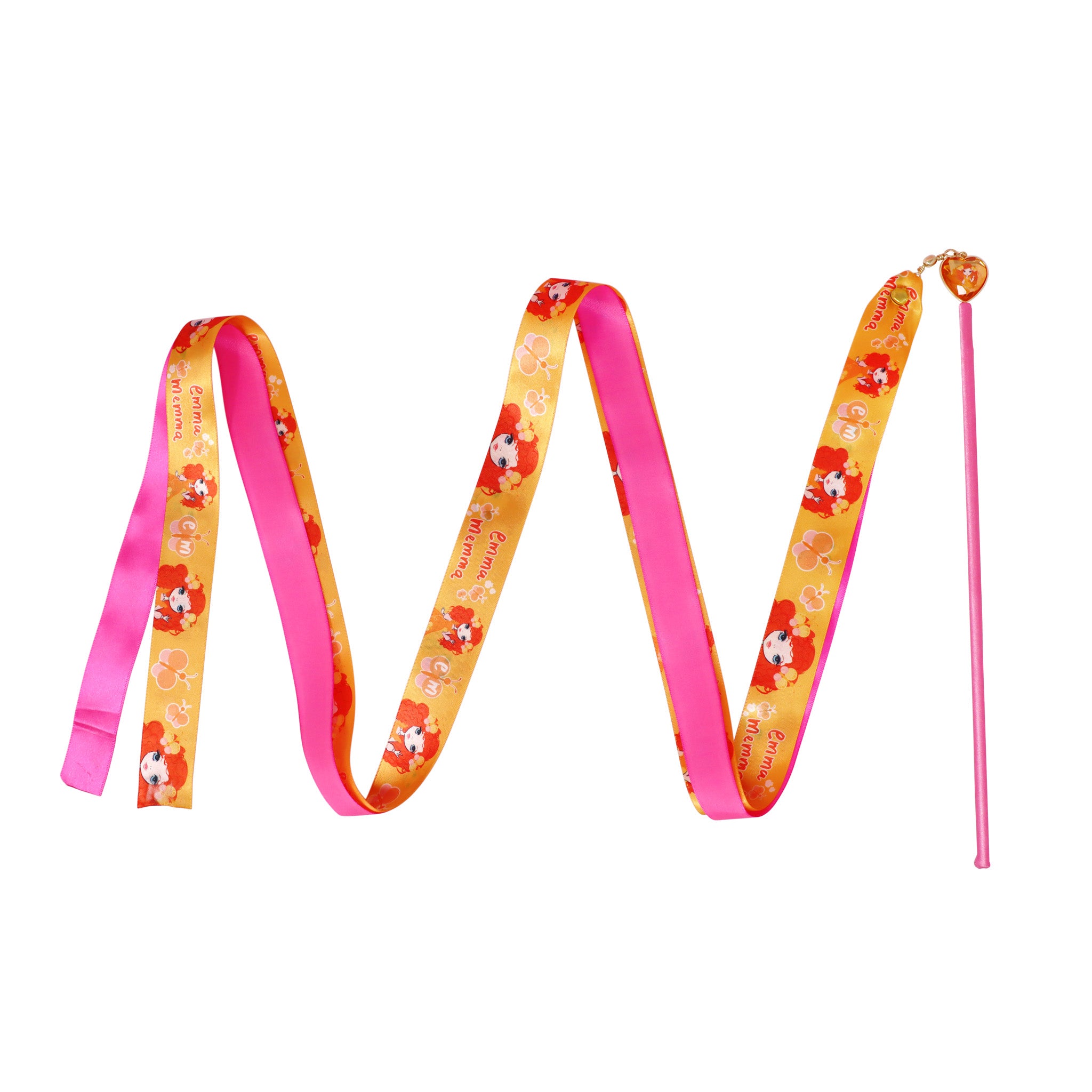 Emma Memma Ribbon Wand - Pink Poppy Australia