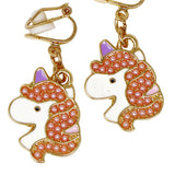 Unicorn Clip-on Earrings - Pink Poppy Australia