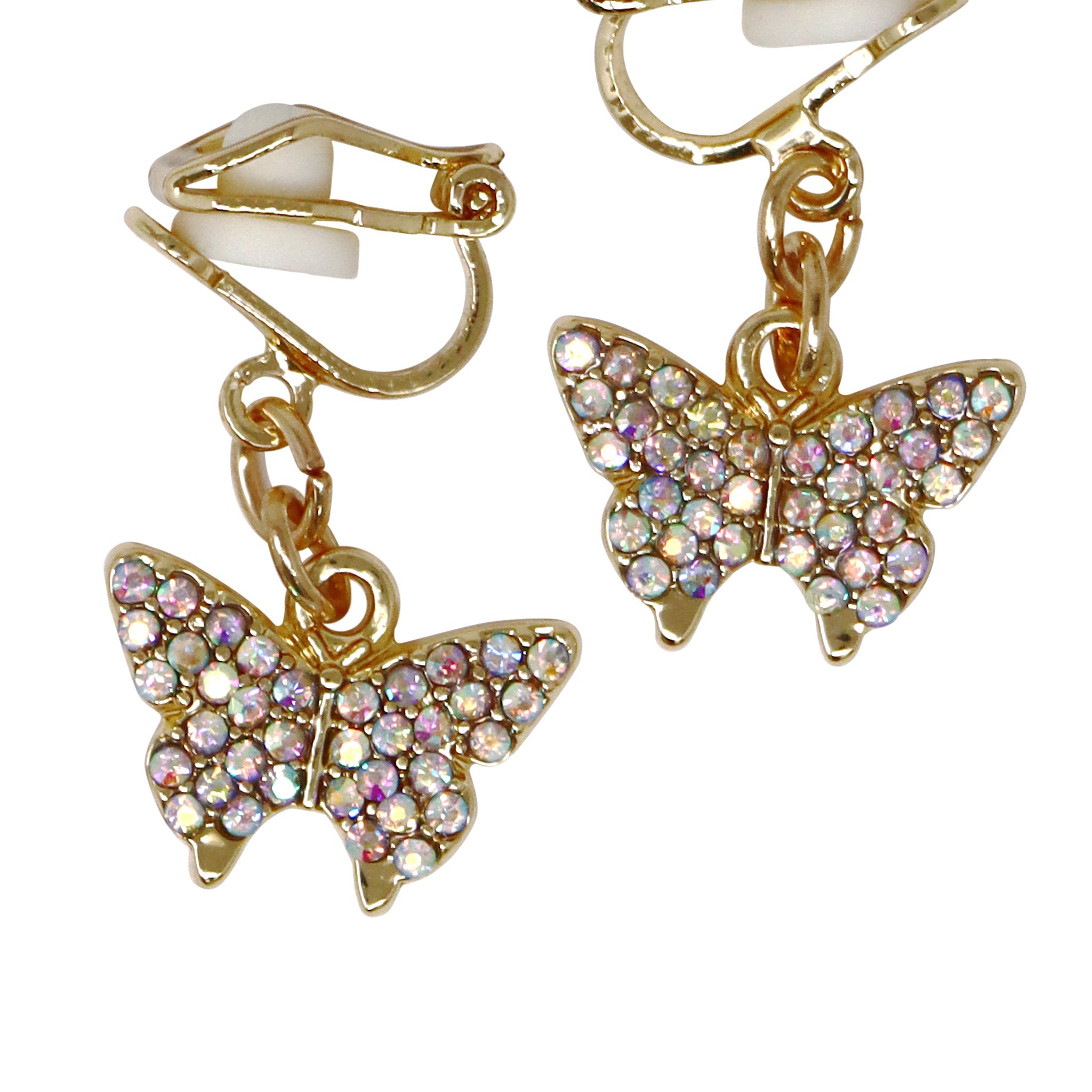 Butterfly Clip-on Earrings - Pink Poppy Australia