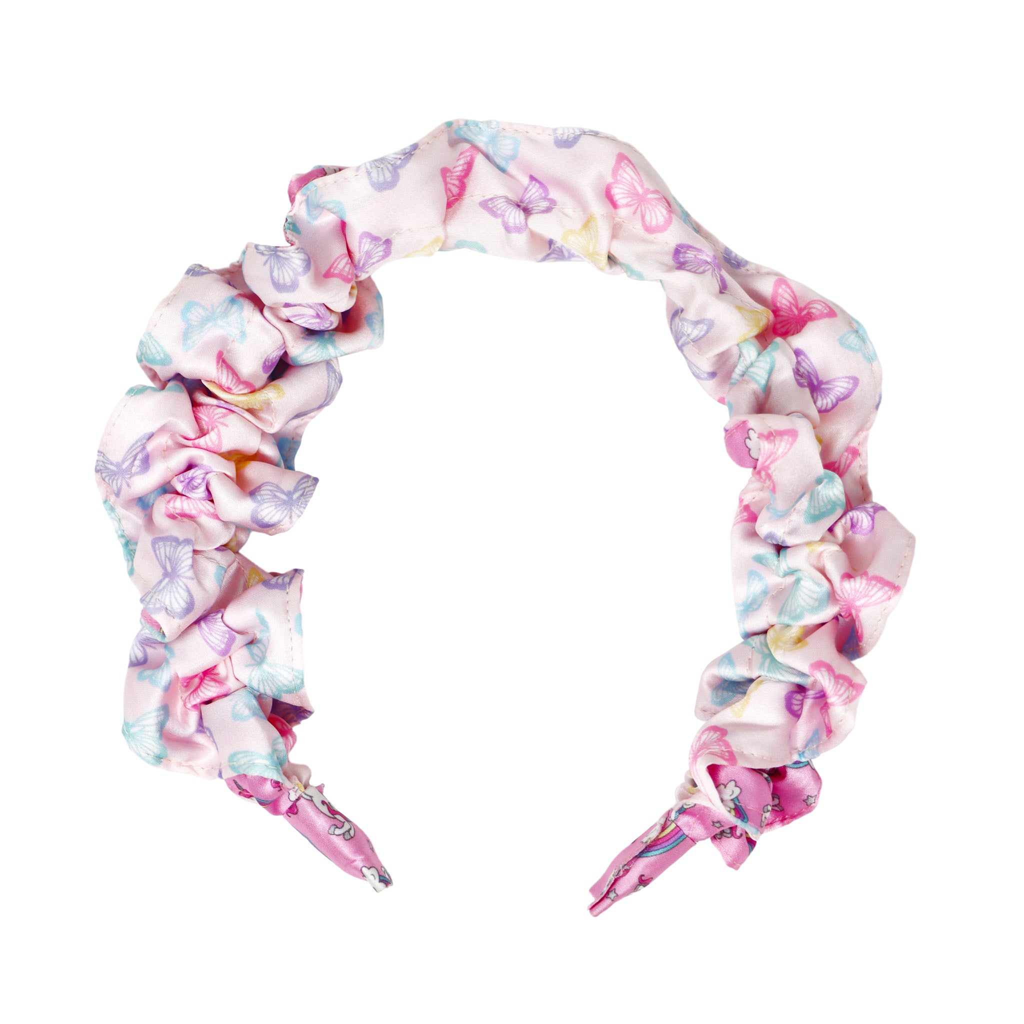 Reversible Ruffle Headband - Pink Poppy Australia