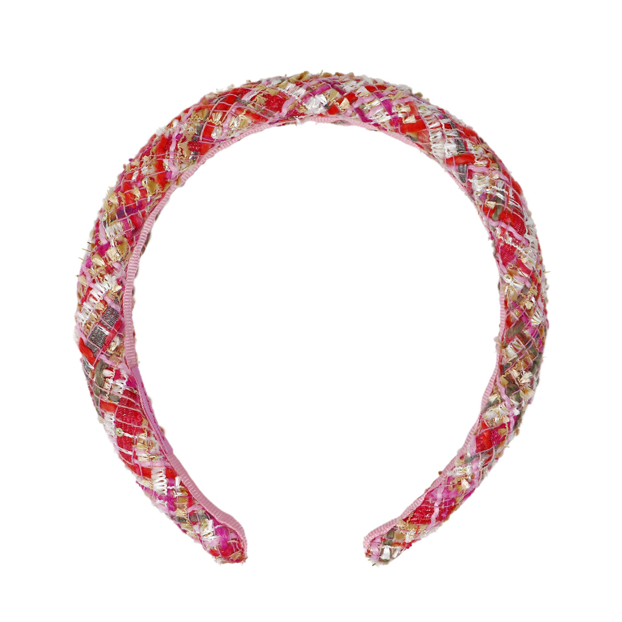 Tweed Pink Headband - Pink Poppy Australia