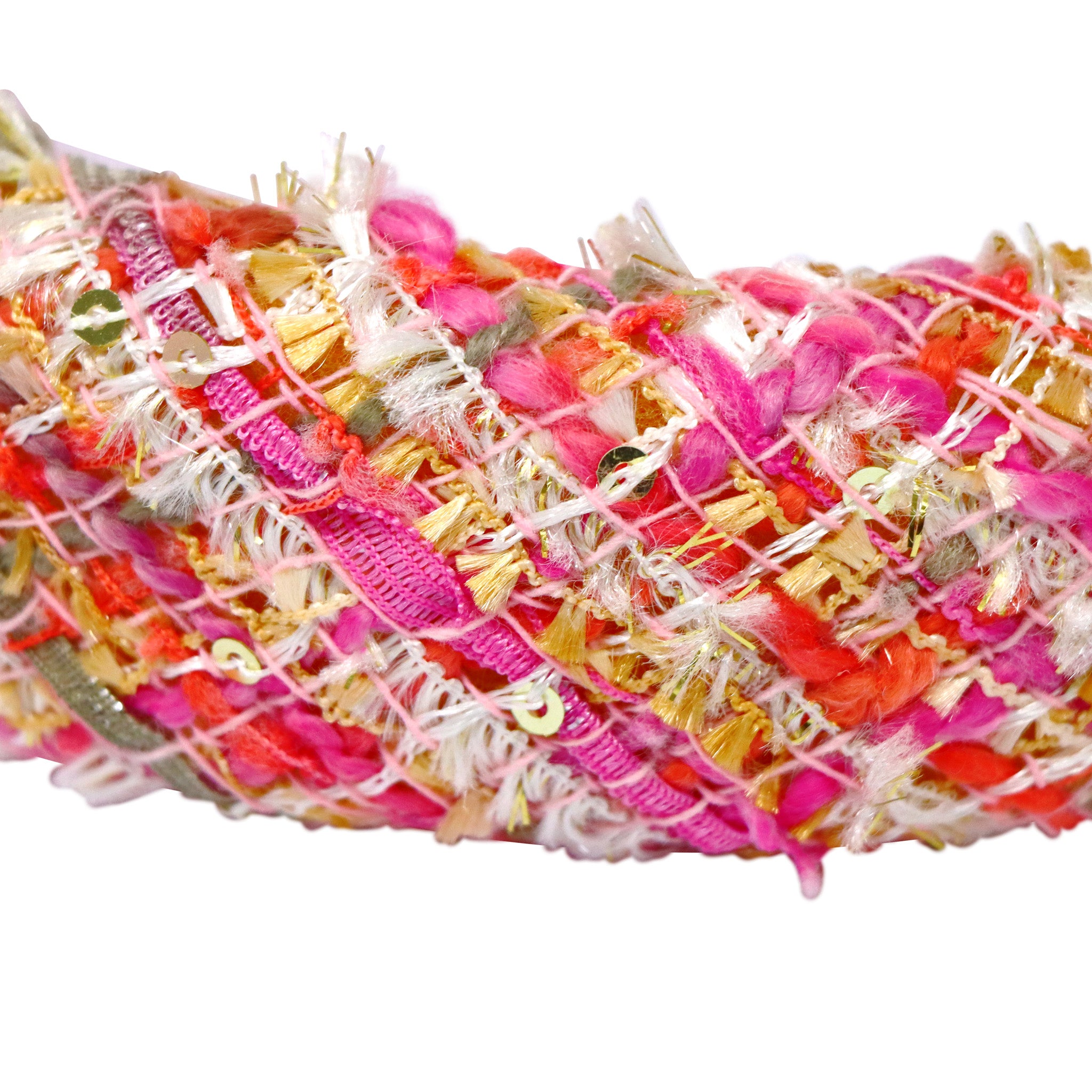 Tweed Pink Headband - Pink Poppy Australia