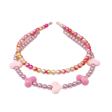 Dance Beaded Headband - Pink Poppy Australia