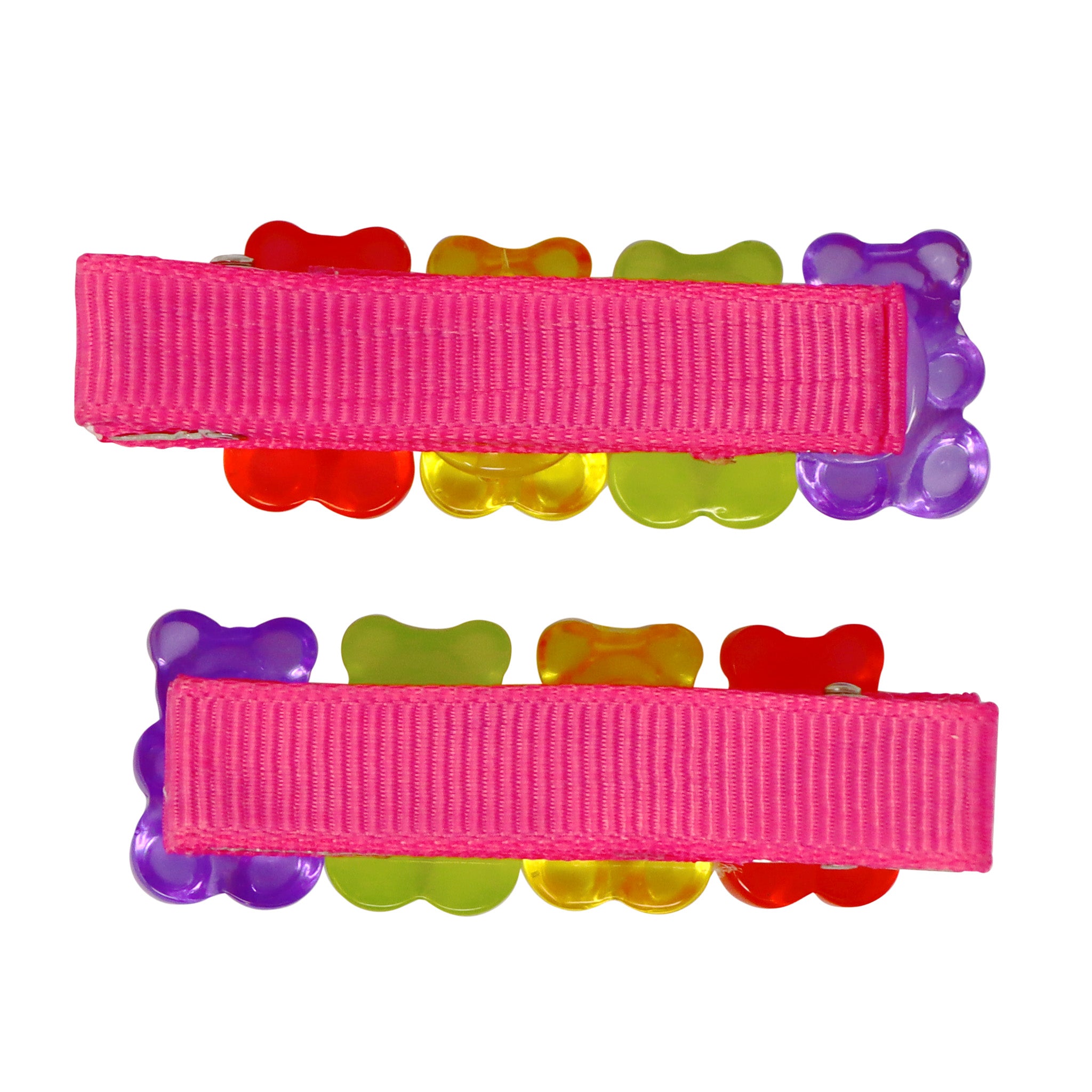 Gummy Bear Hair Clips - Pink Poppy Australia